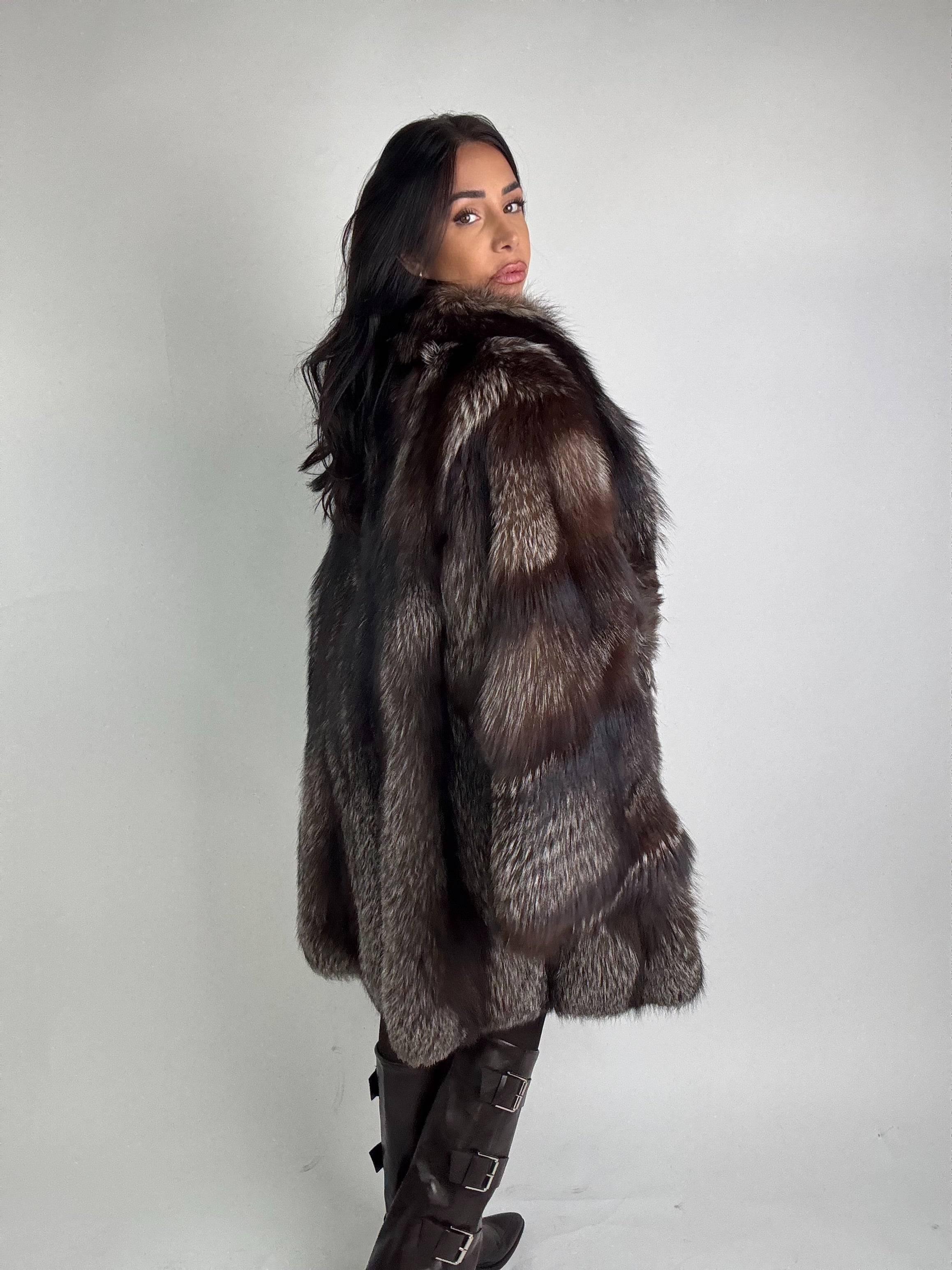 Mink Bomber Jacket
