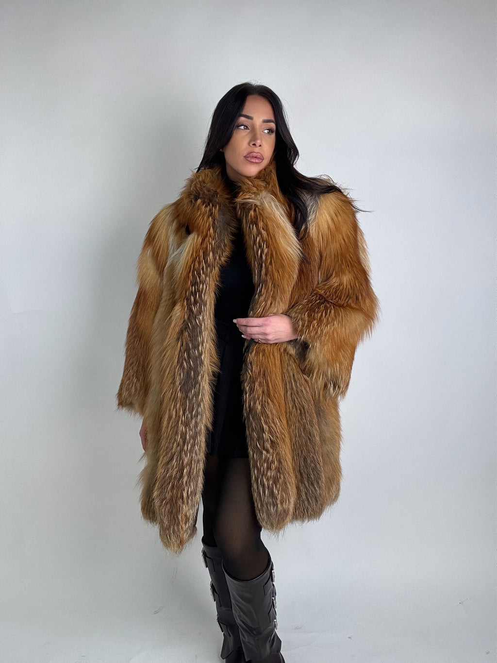 Mink Bomber Jacket