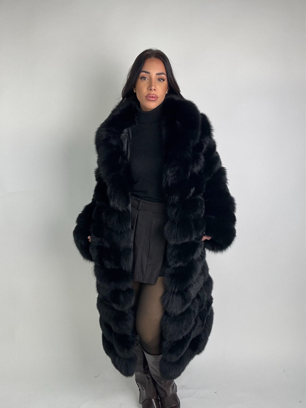 Mink Bomber Jacket