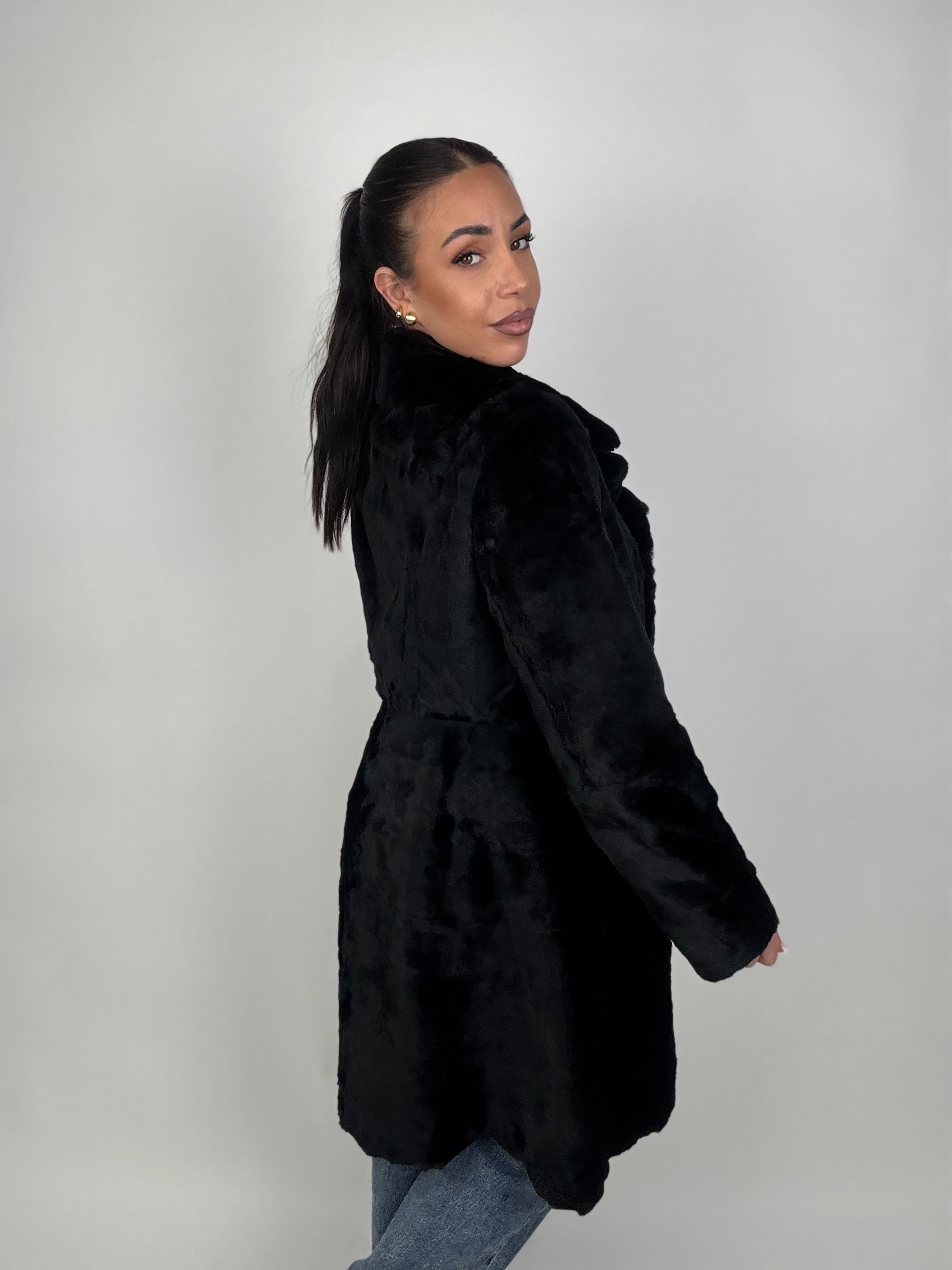Cappotto in lapin N675