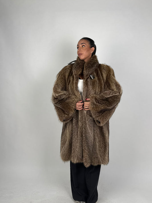 Cappotto in marmotta N666
