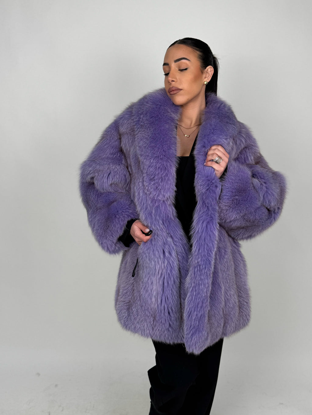 Mink Bomber Jacket