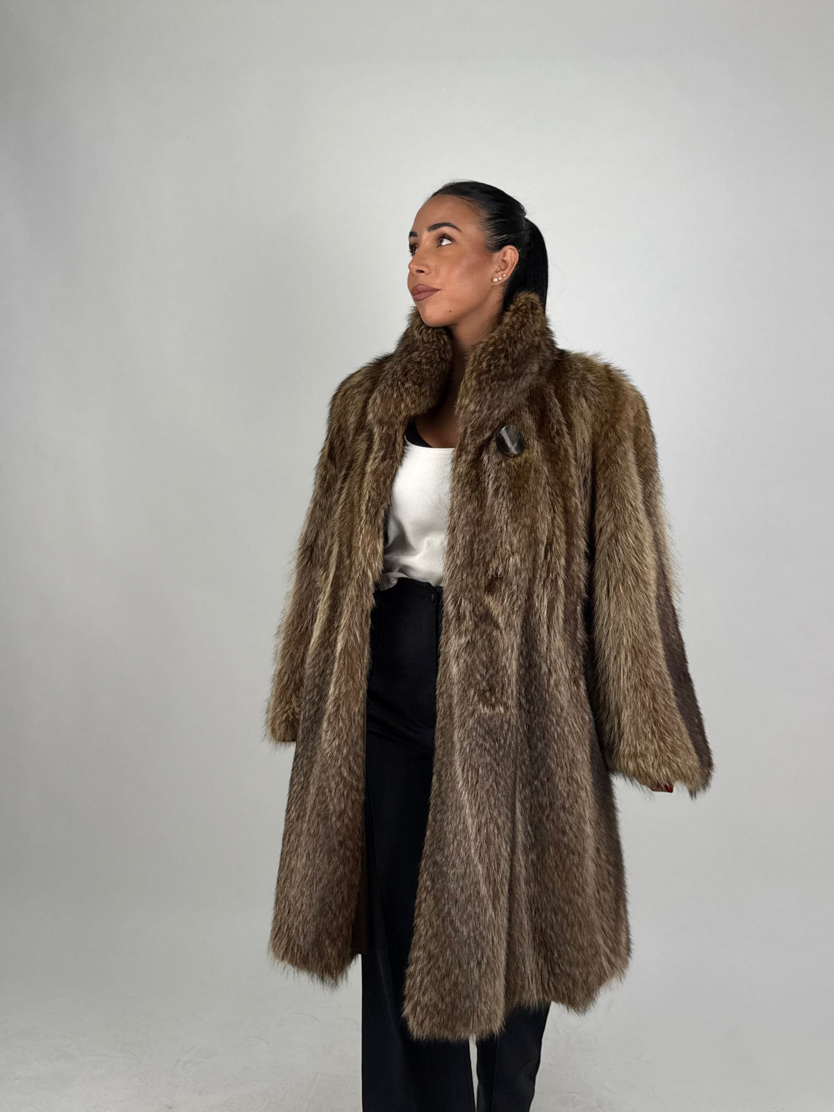 Cappotto in marmotta N666