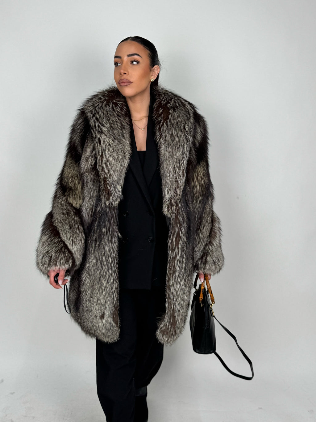 Mink Bomber Jacket