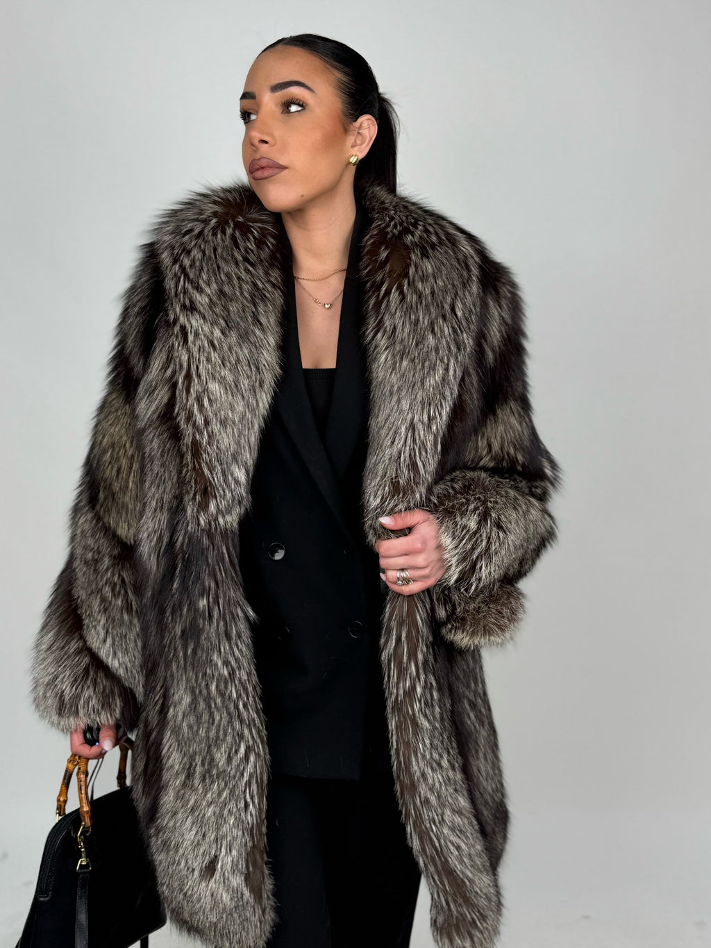 Mink Bomber Jacket