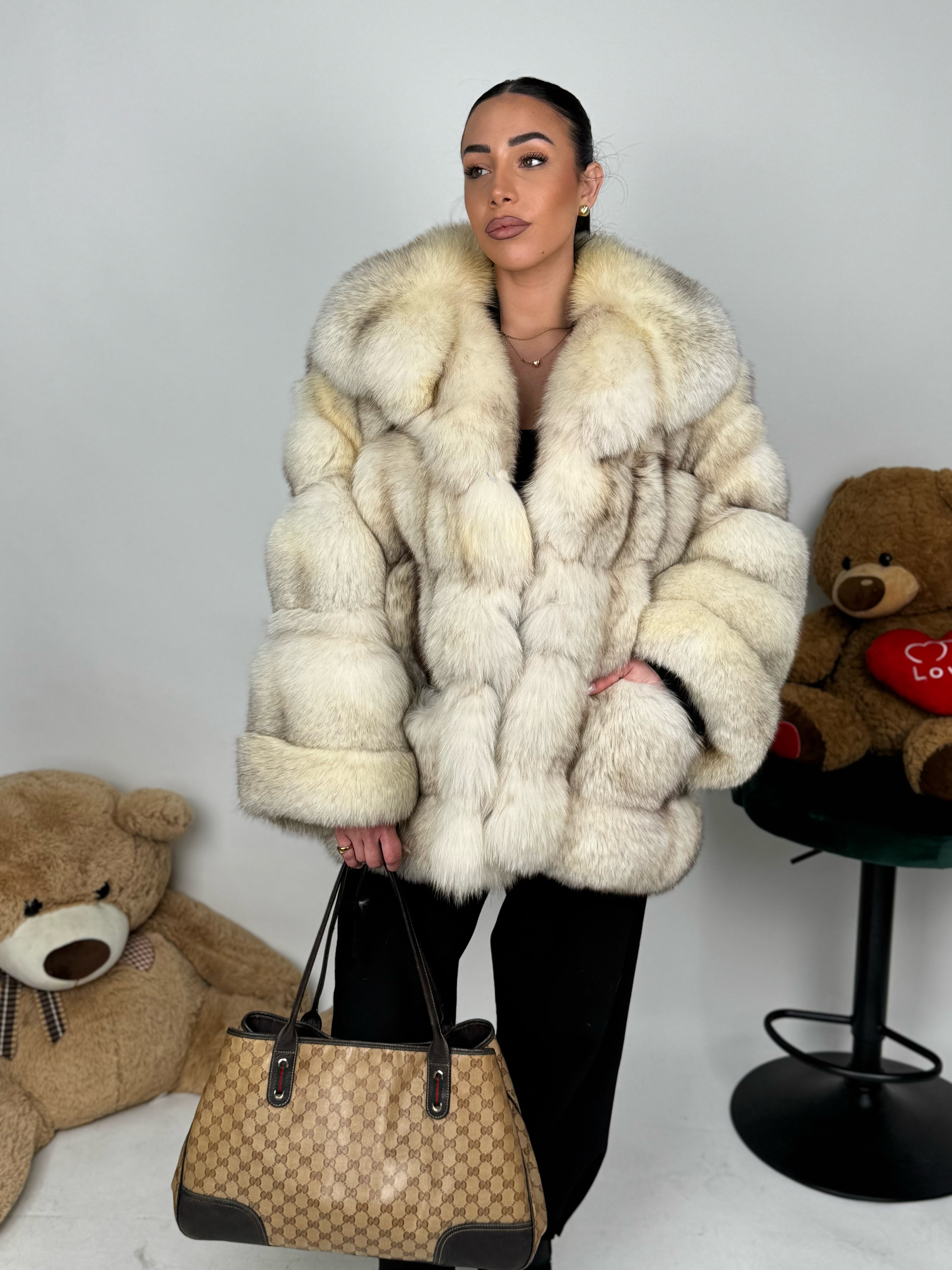 Mink Bomber Jacket