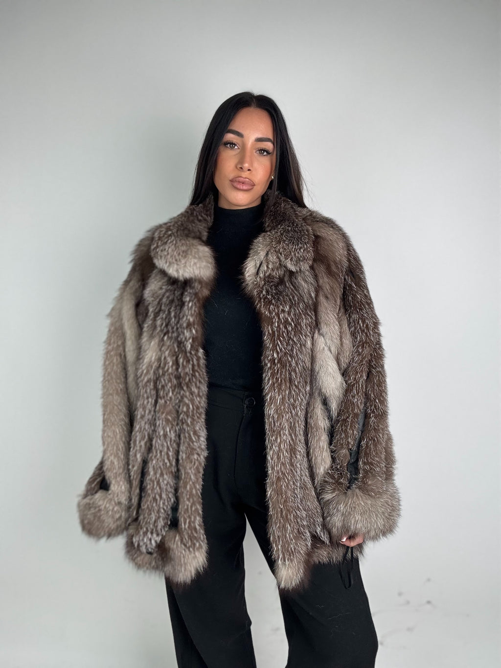 Giacca in volpe frost N309