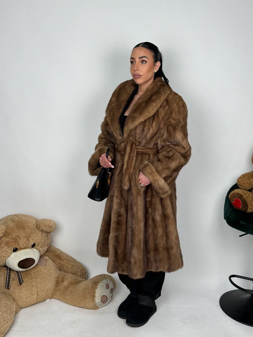 Cappotto in visone N601