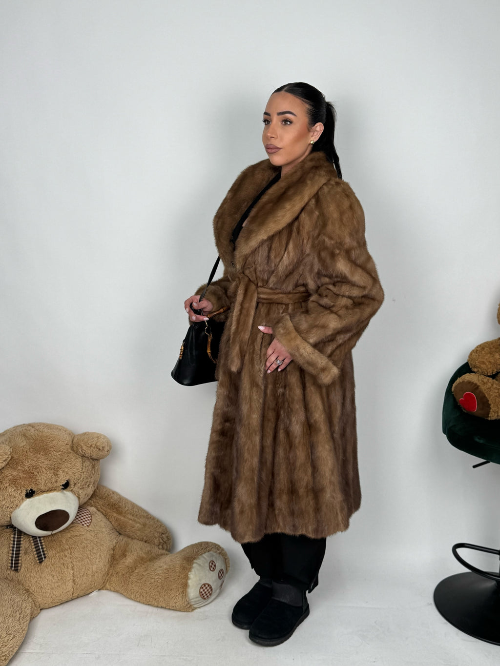 Cappotto in visone N601