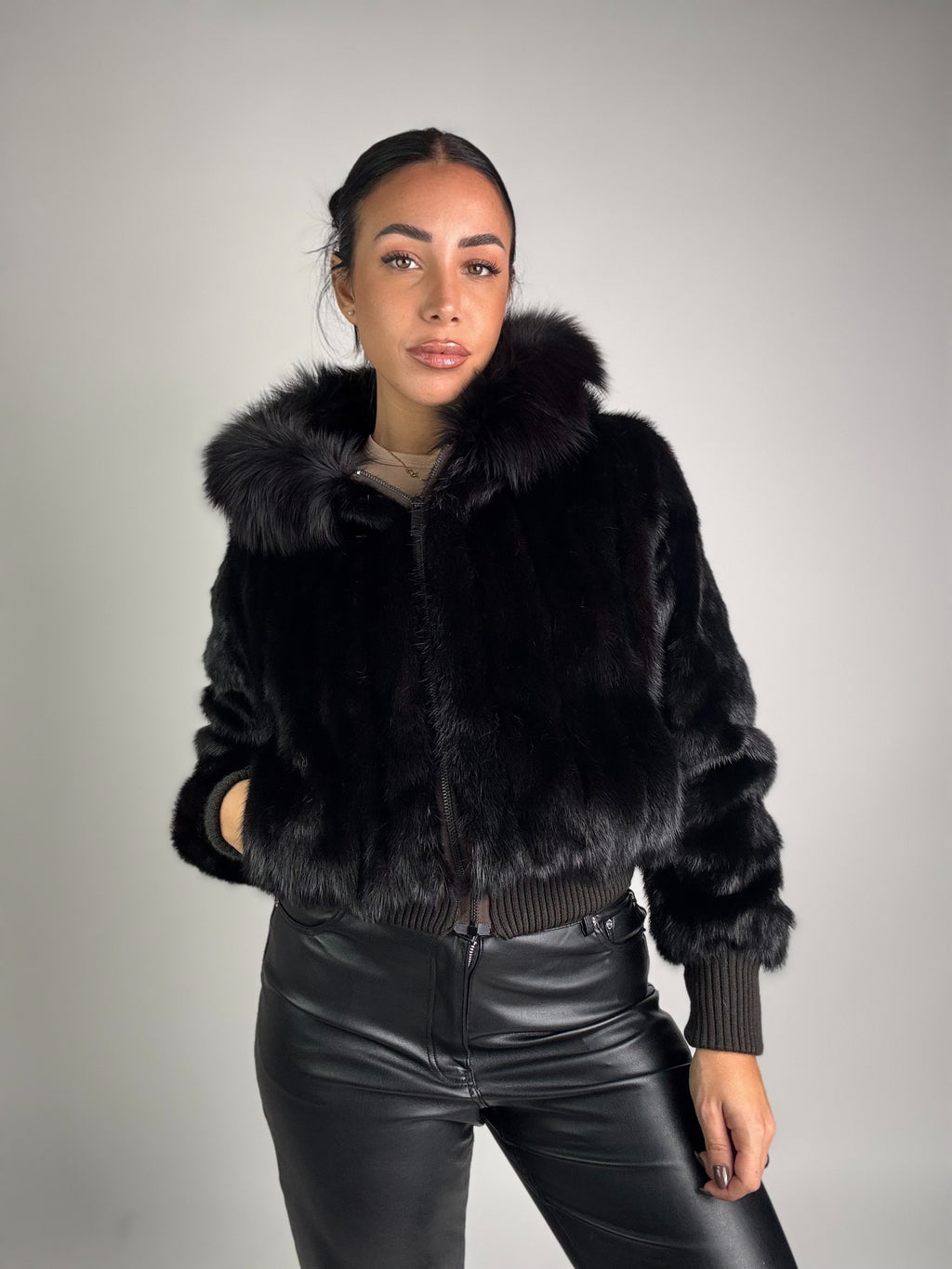 Bomber in visone N83