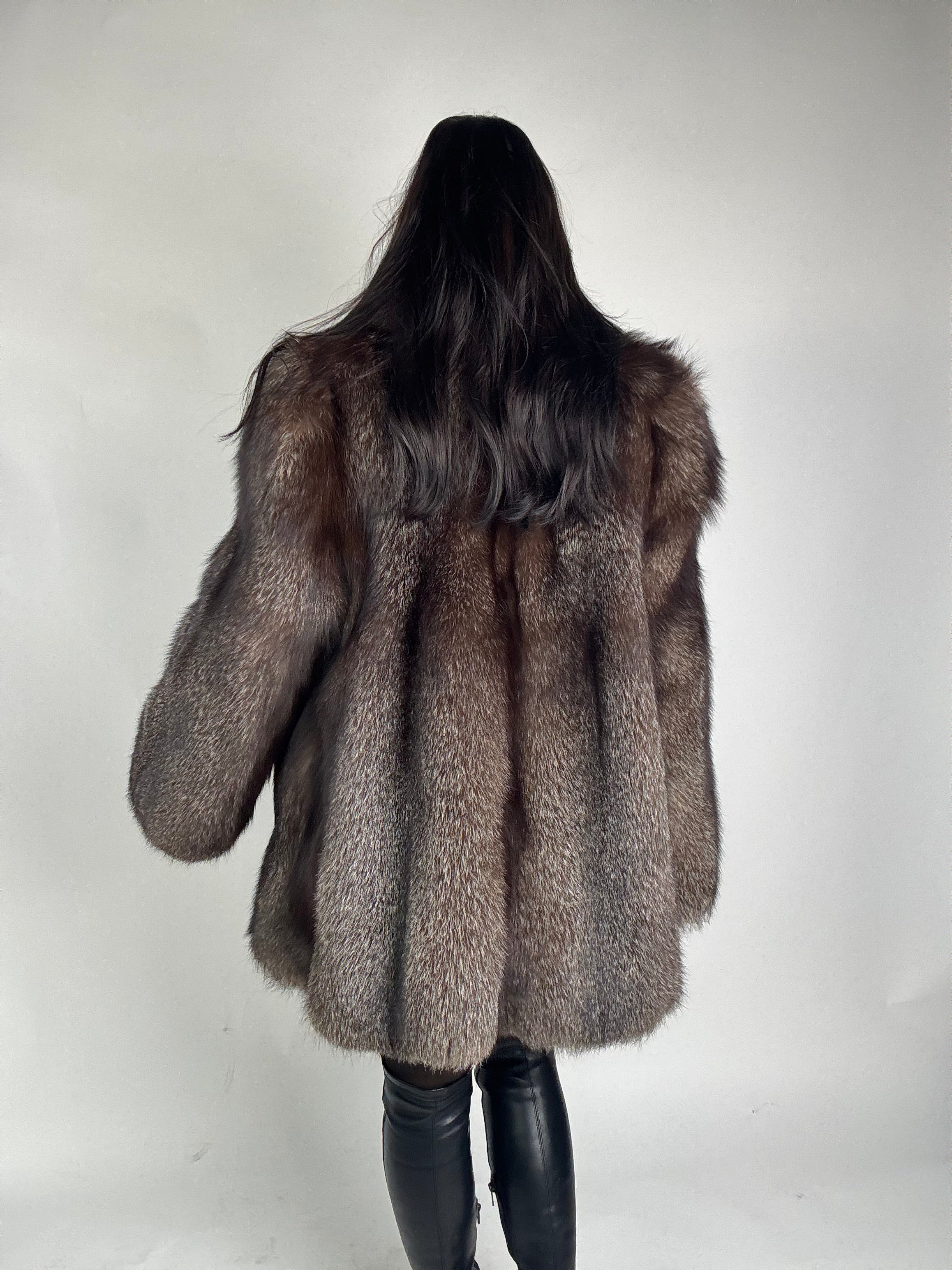 Mink Bomber Jacket