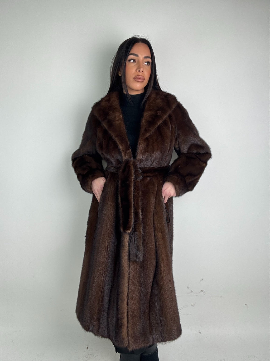 Cappotto in visone N492