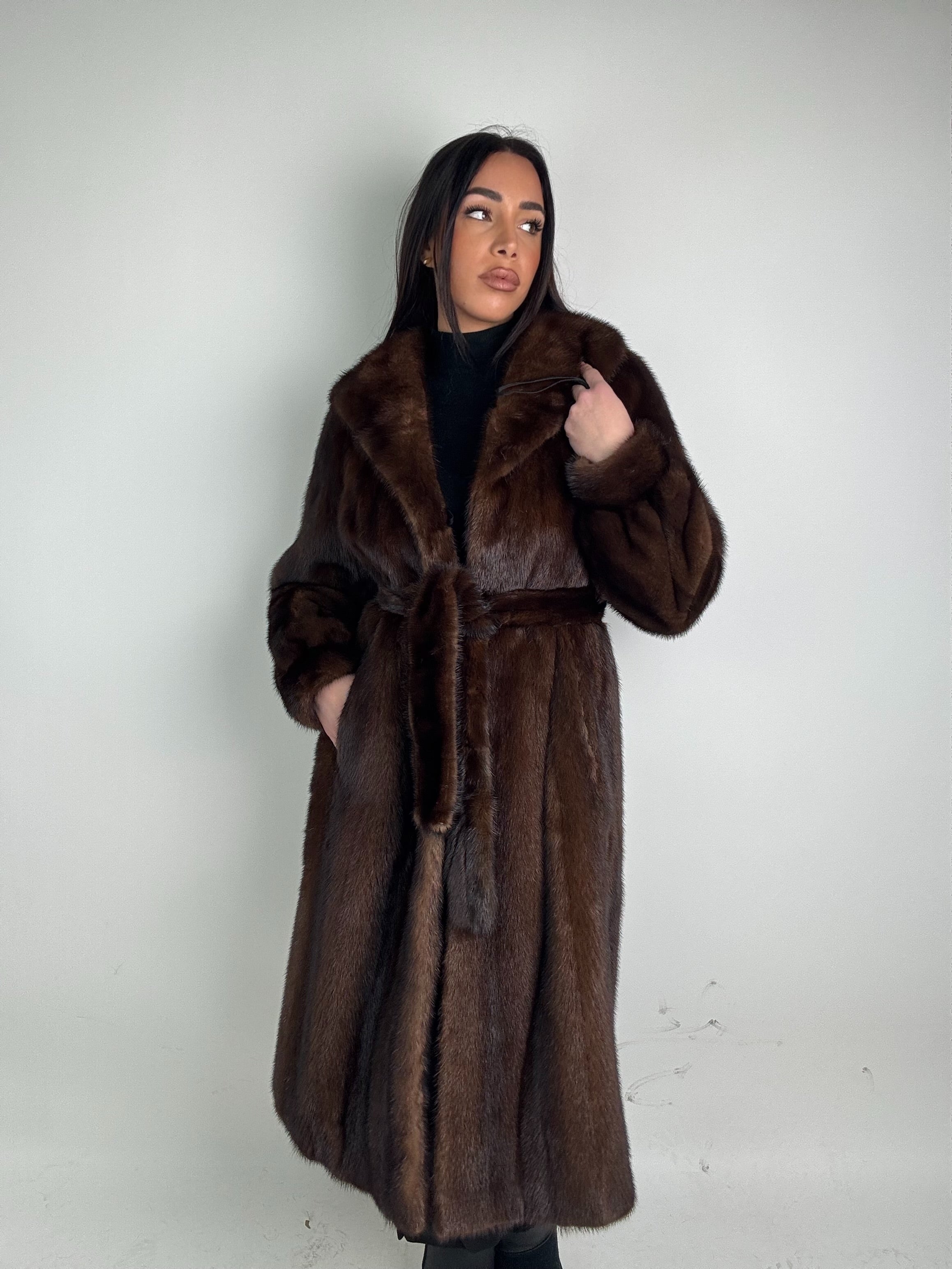 Cappotto in visone N492