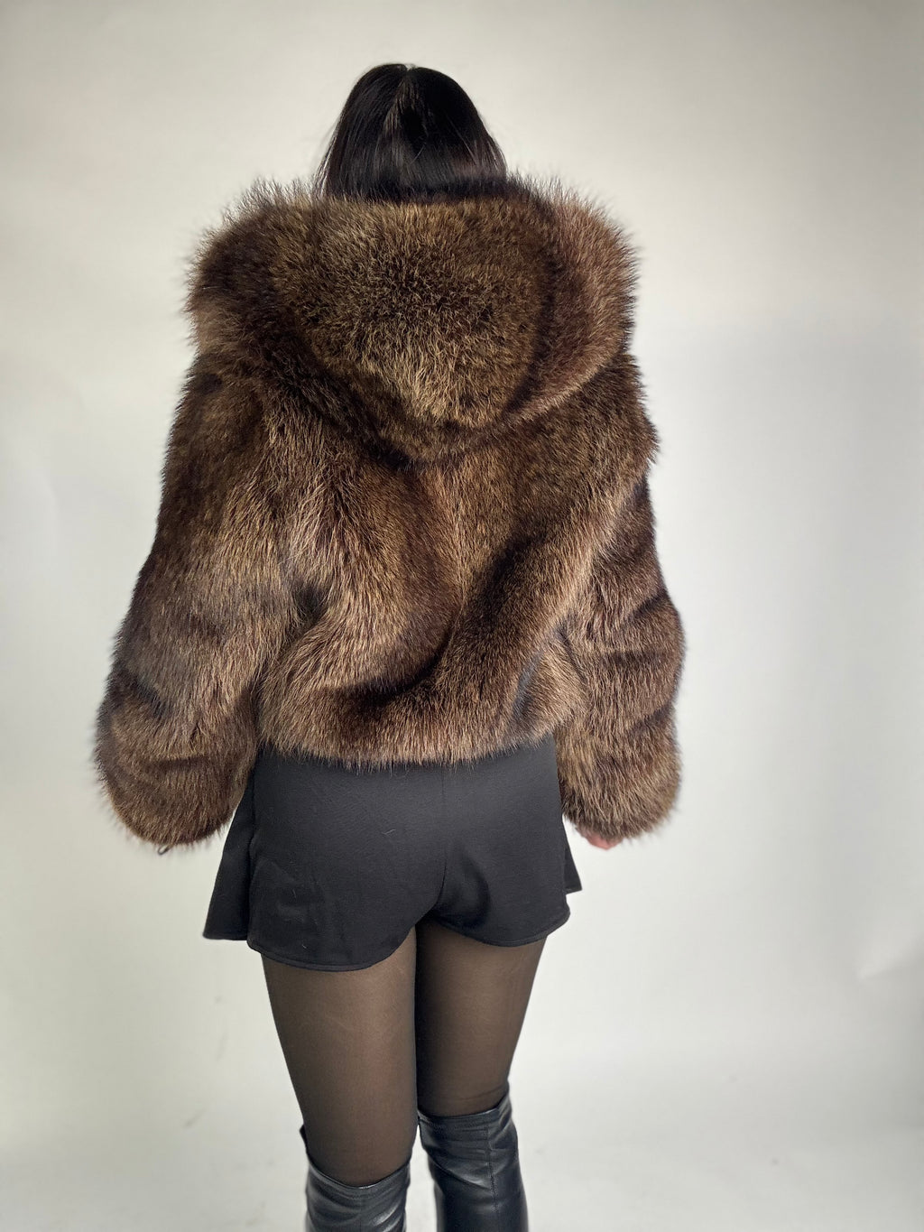 Mink Bomber Jacket
