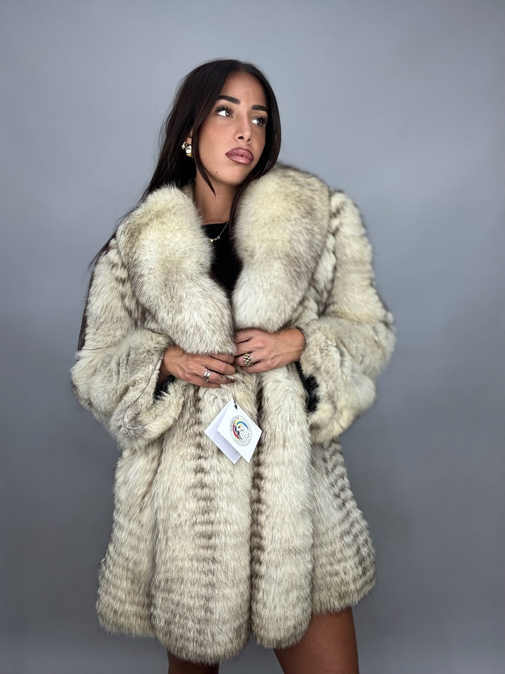 Giacca in volpe della groenlandia