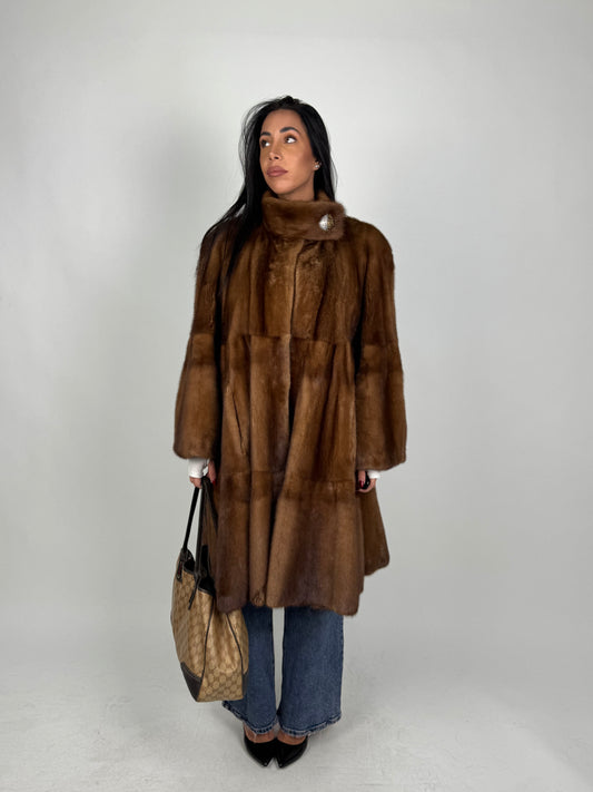 Cappotto in visone N737
