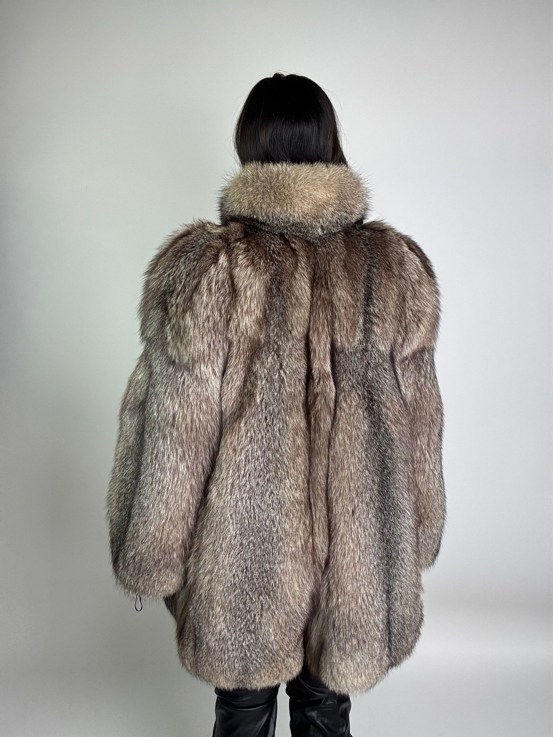 Giacca in volpe frost N957