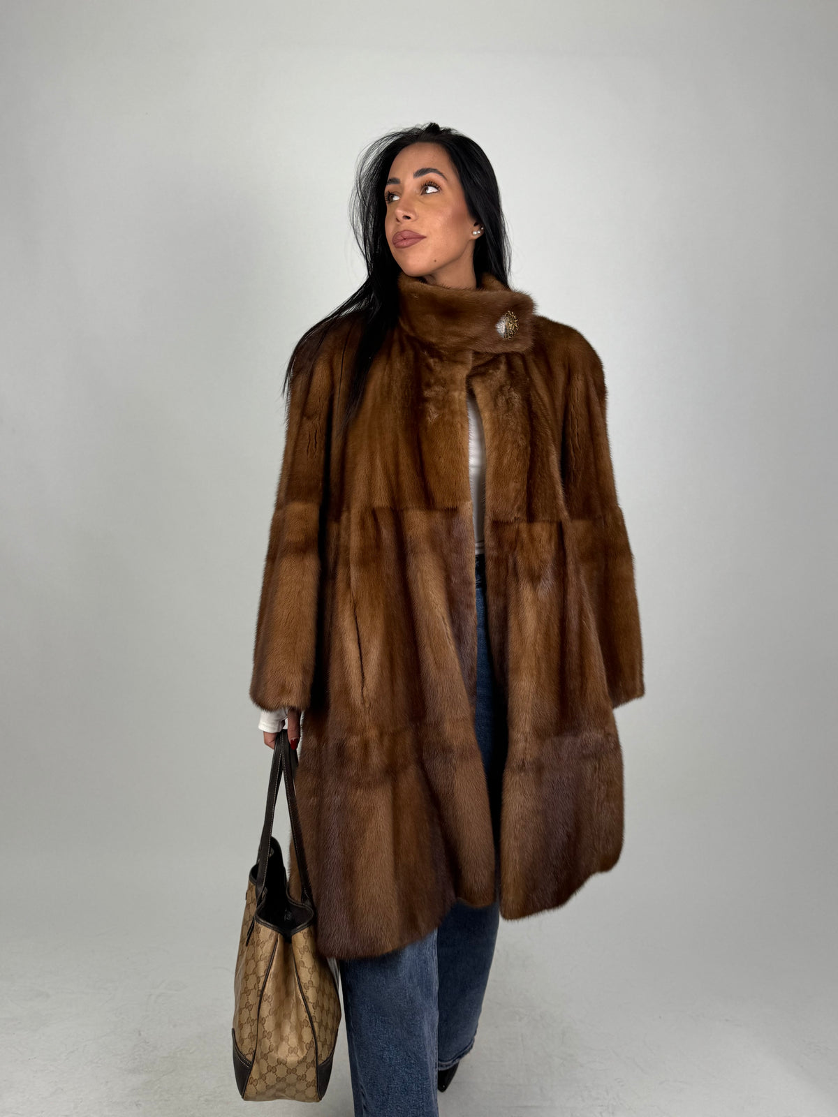 Cappotto in visone N737