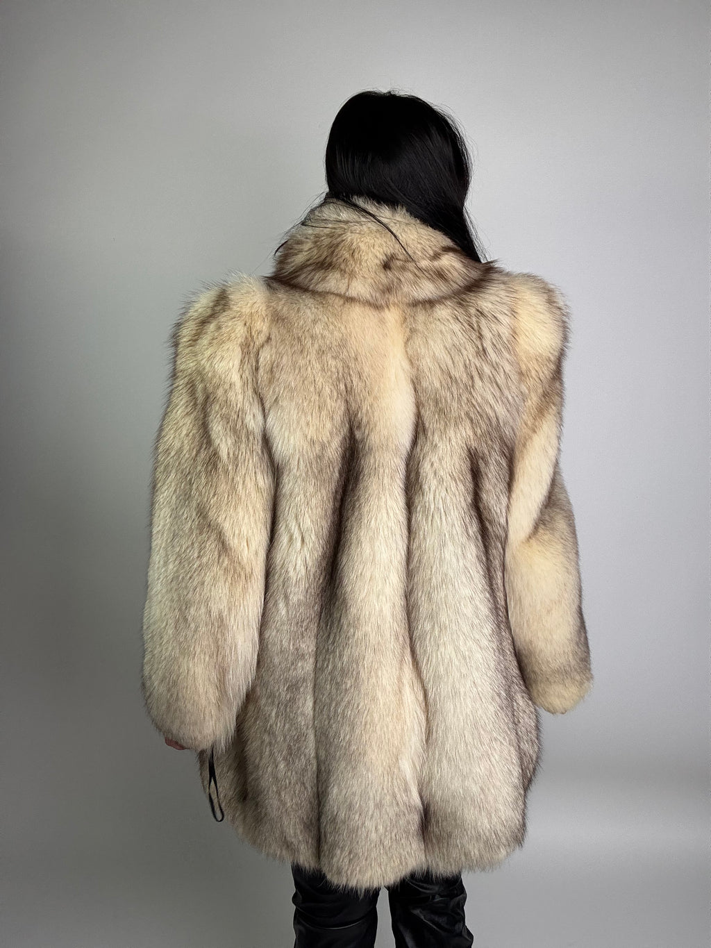 Giacca in volpe della groenlandia N959