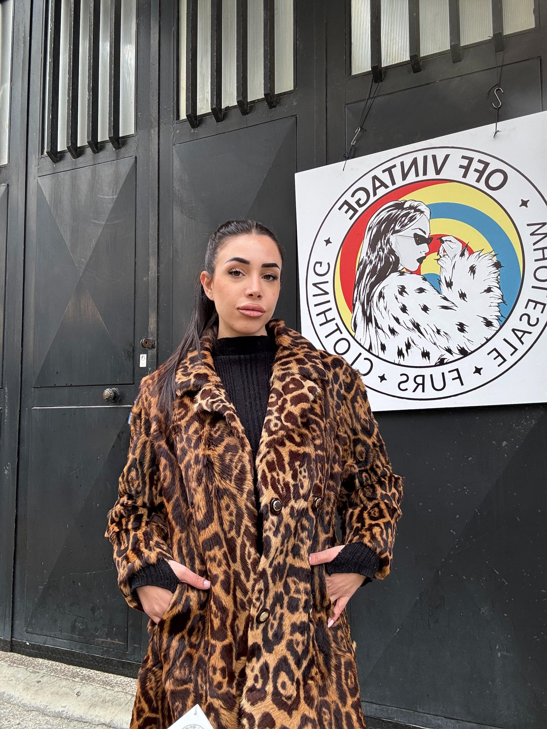 Cappotto in giaguaro
