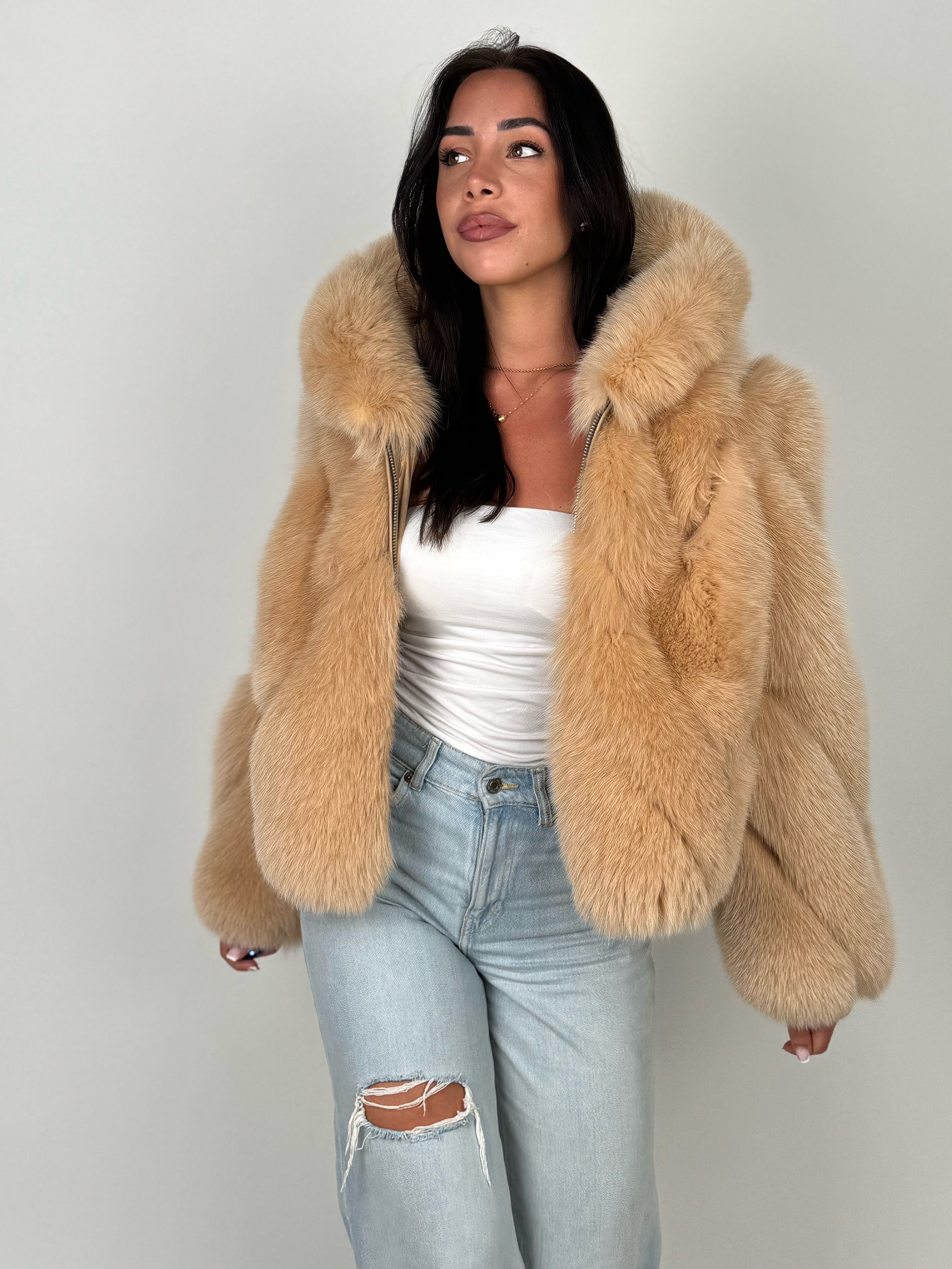 Bomber in volpe N682