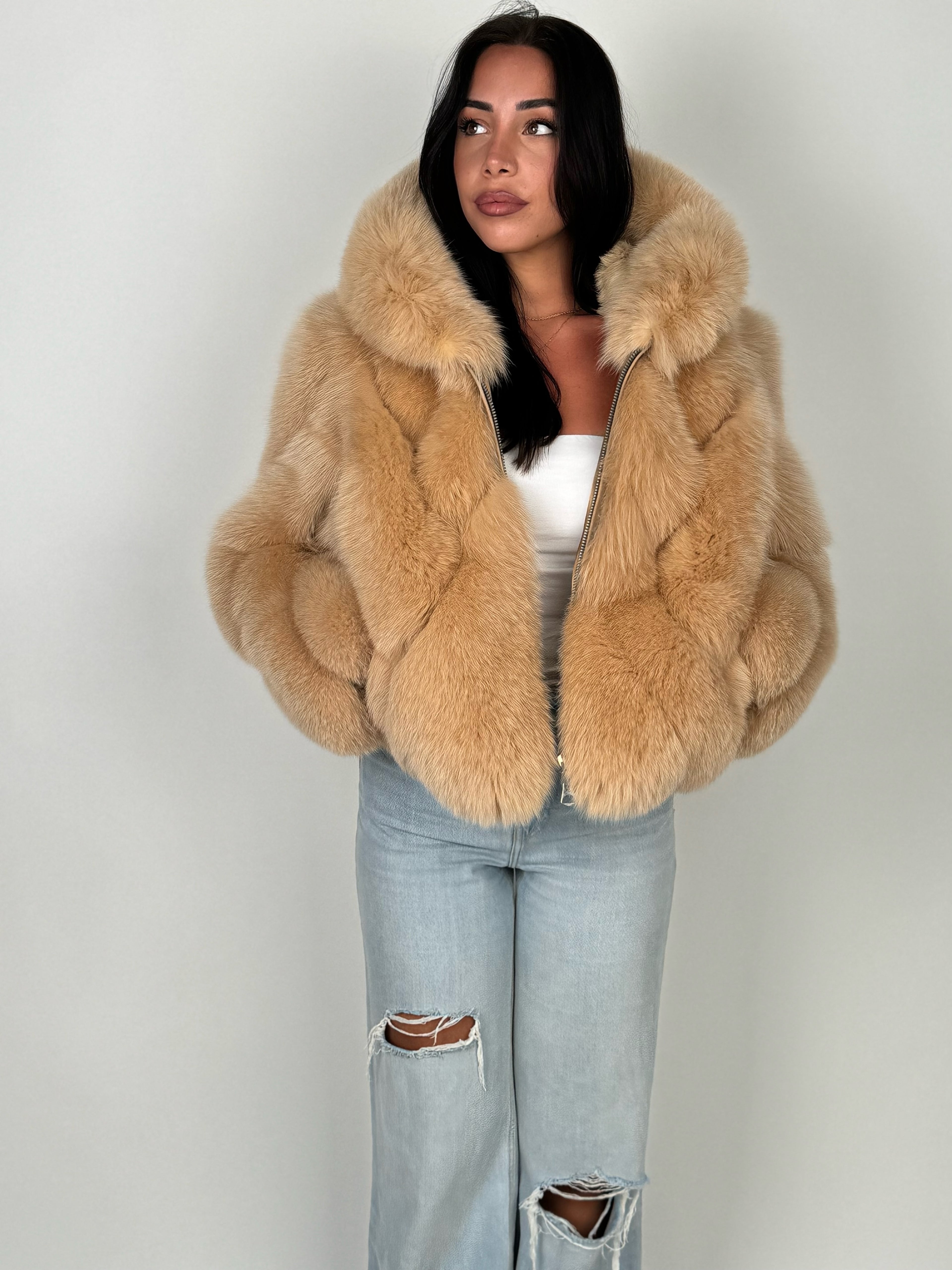 Bomber in volpe N682