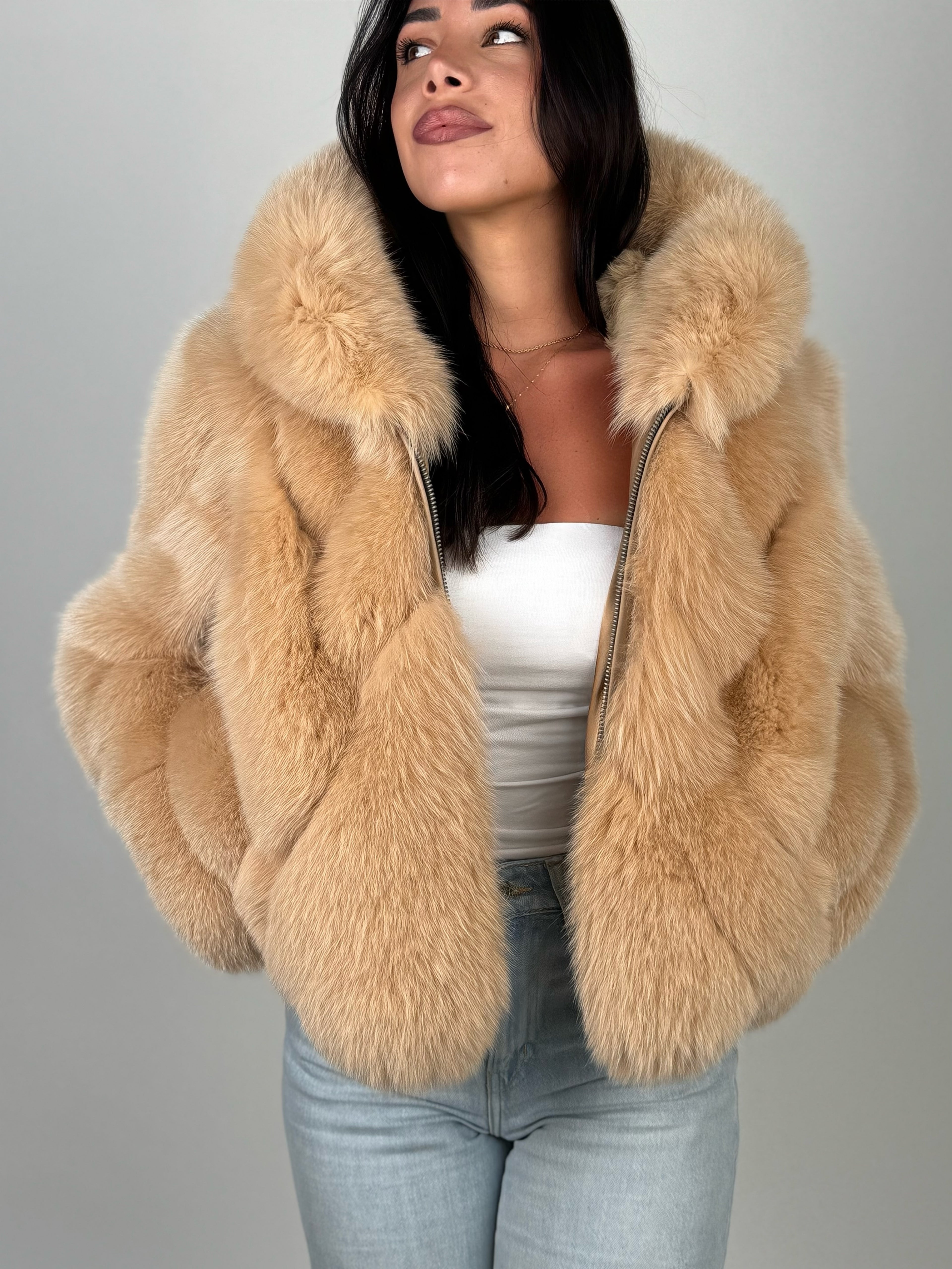 Bomber in volpe N682