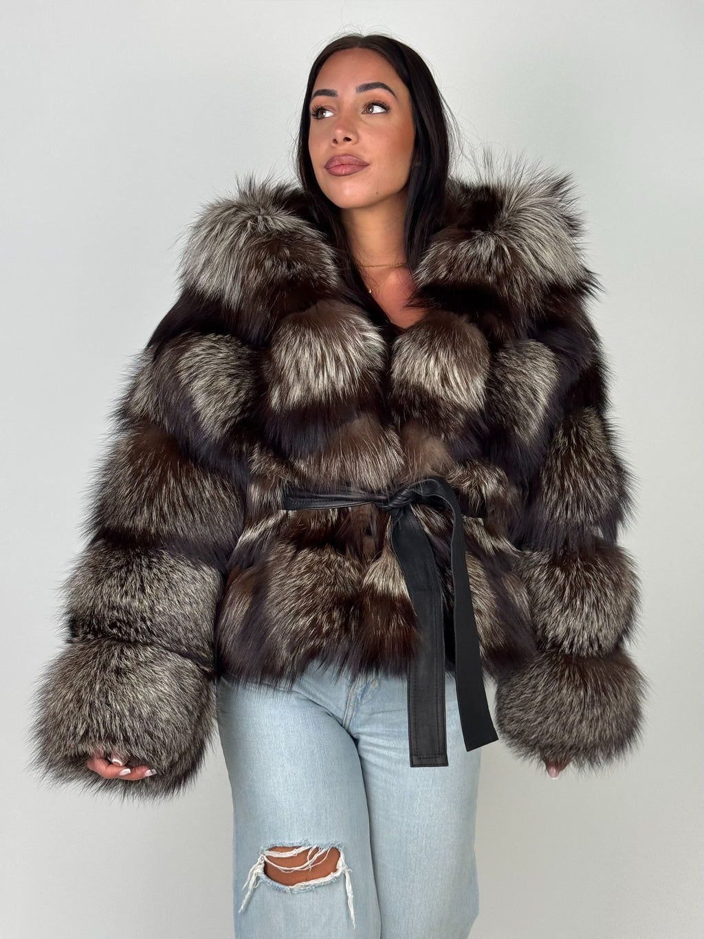 Mink Bomber Jacket