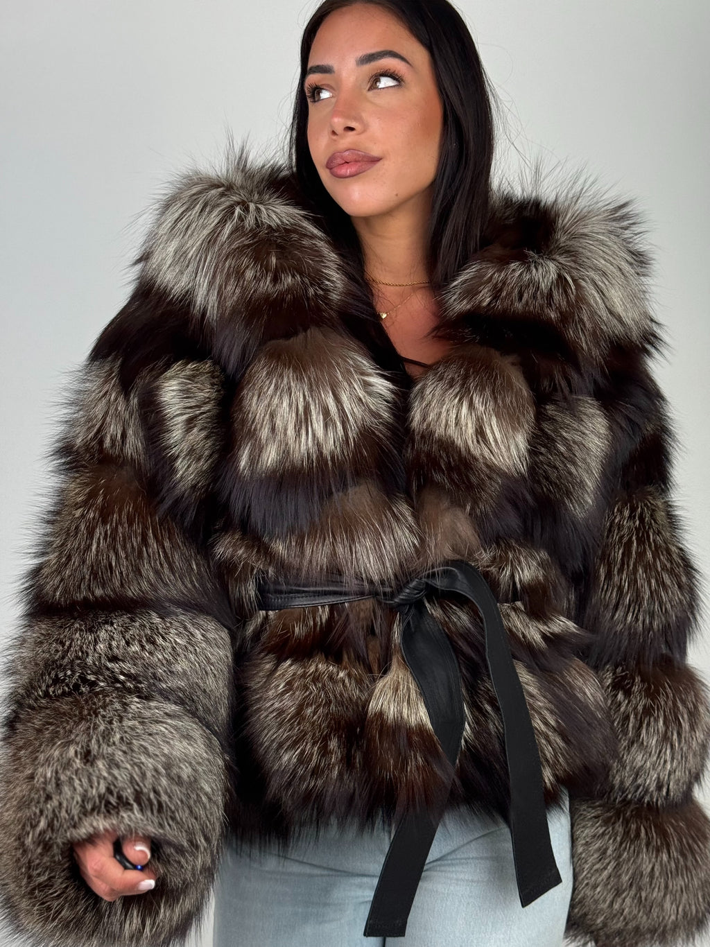 Mink Bomber Jacket