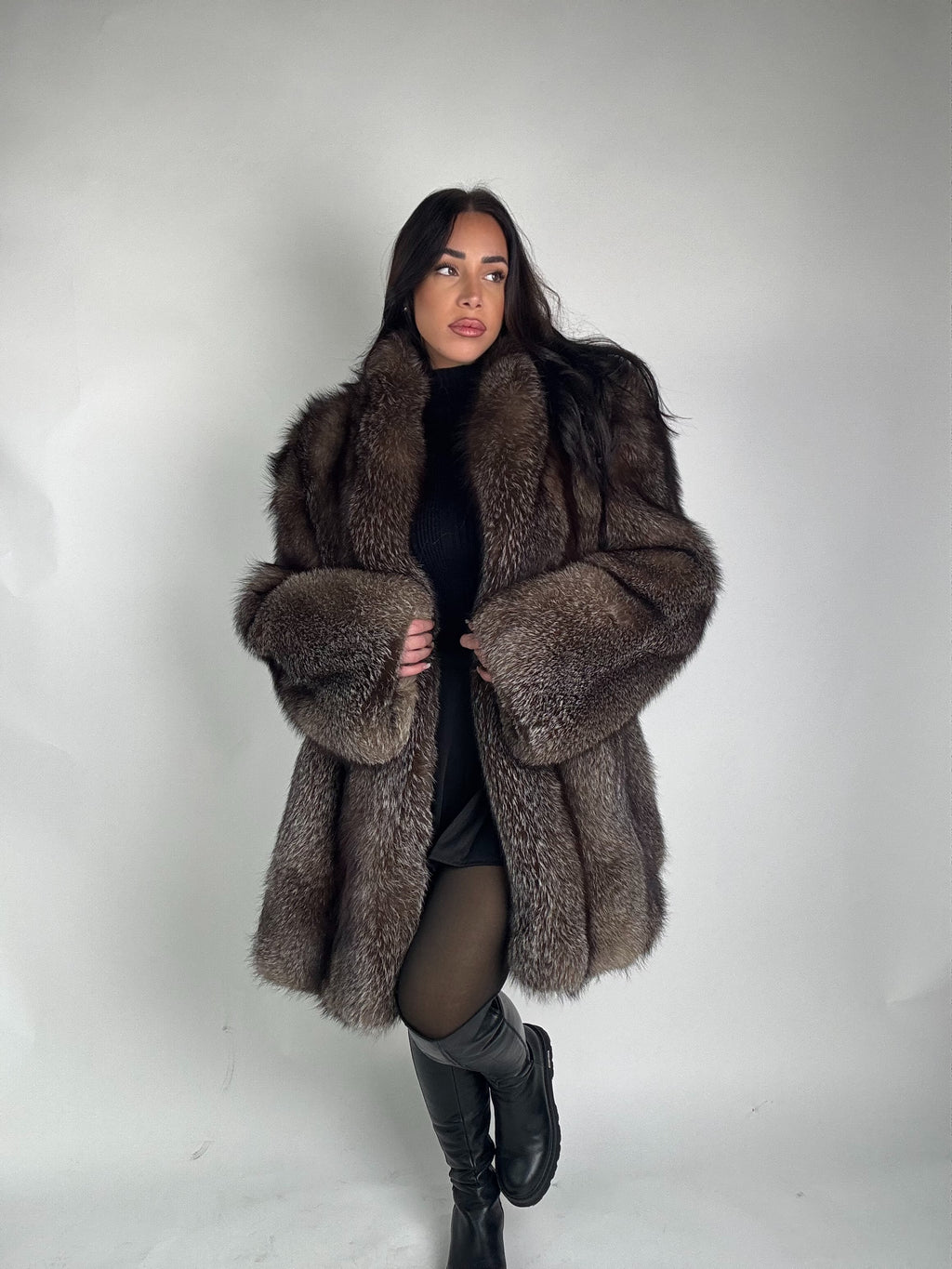 Mink Bomber Jacket