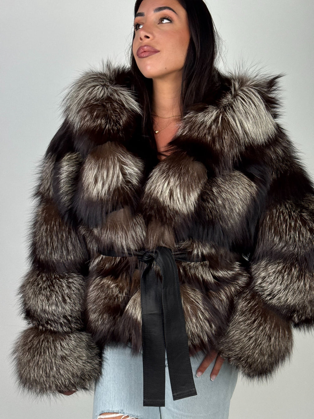 Mink Bomber Jacket
