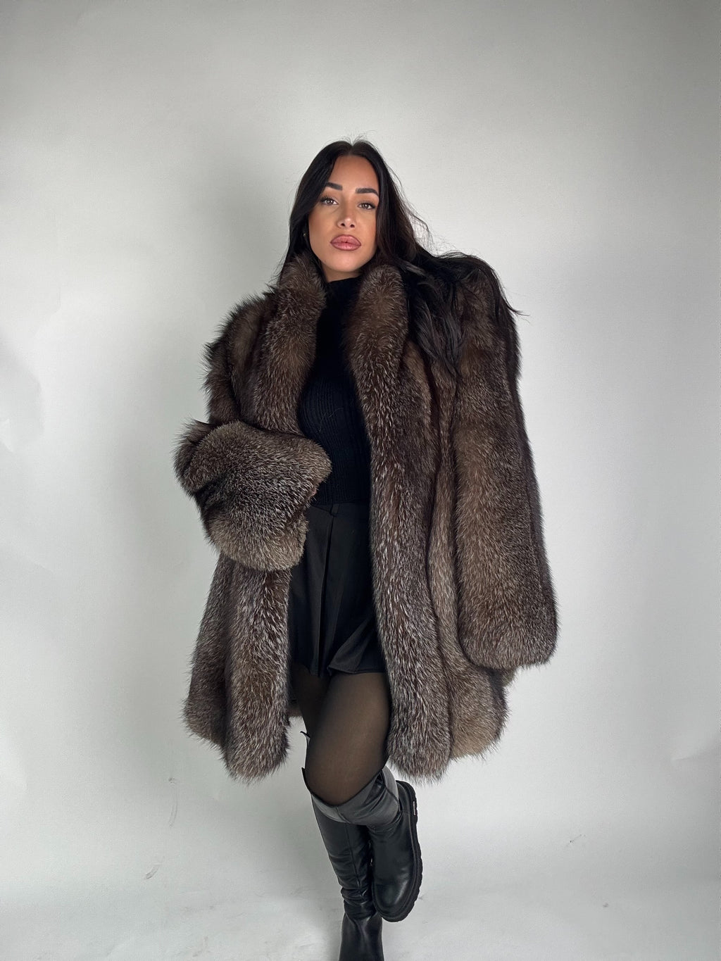Mink Bomber Jacket