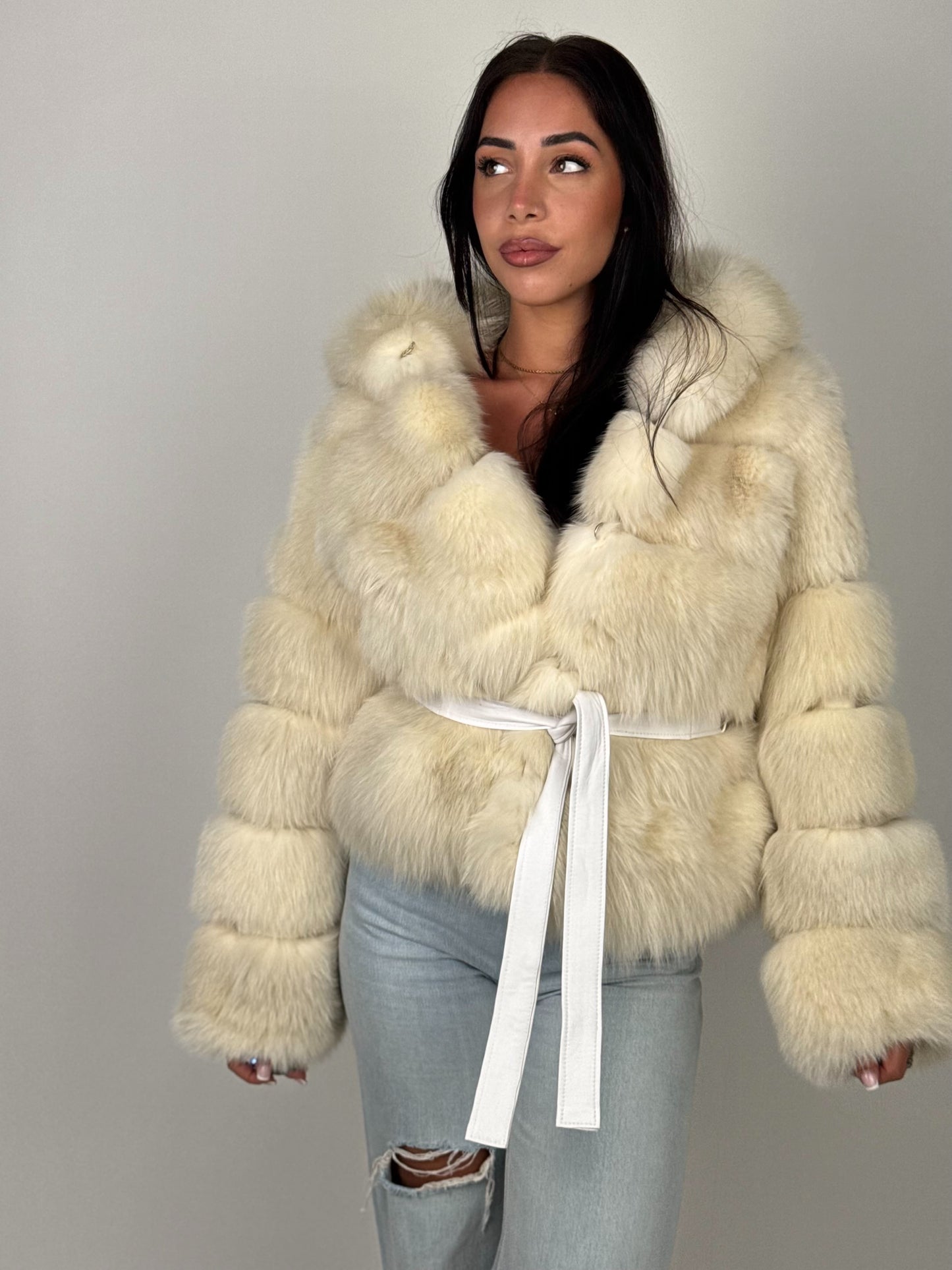 Mink Bomber Jacket