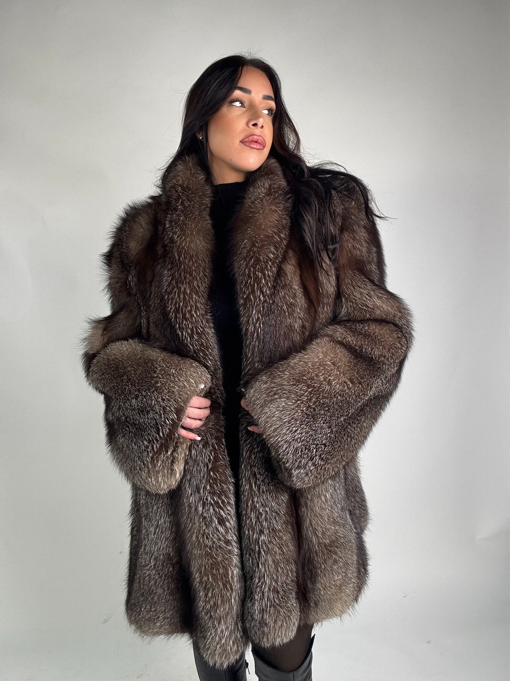 Mink Bomber Jacket