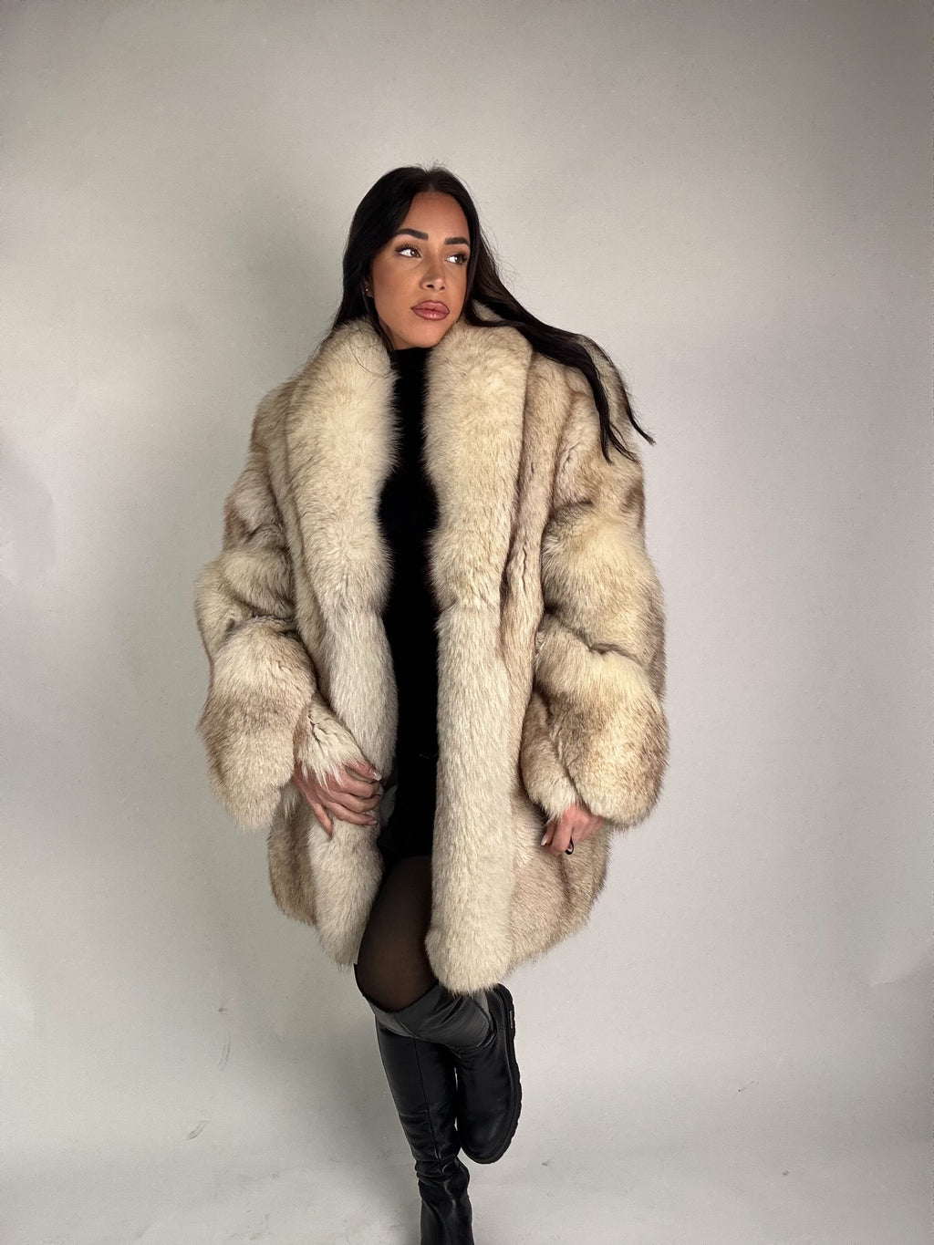 Mink Bomber Jacket