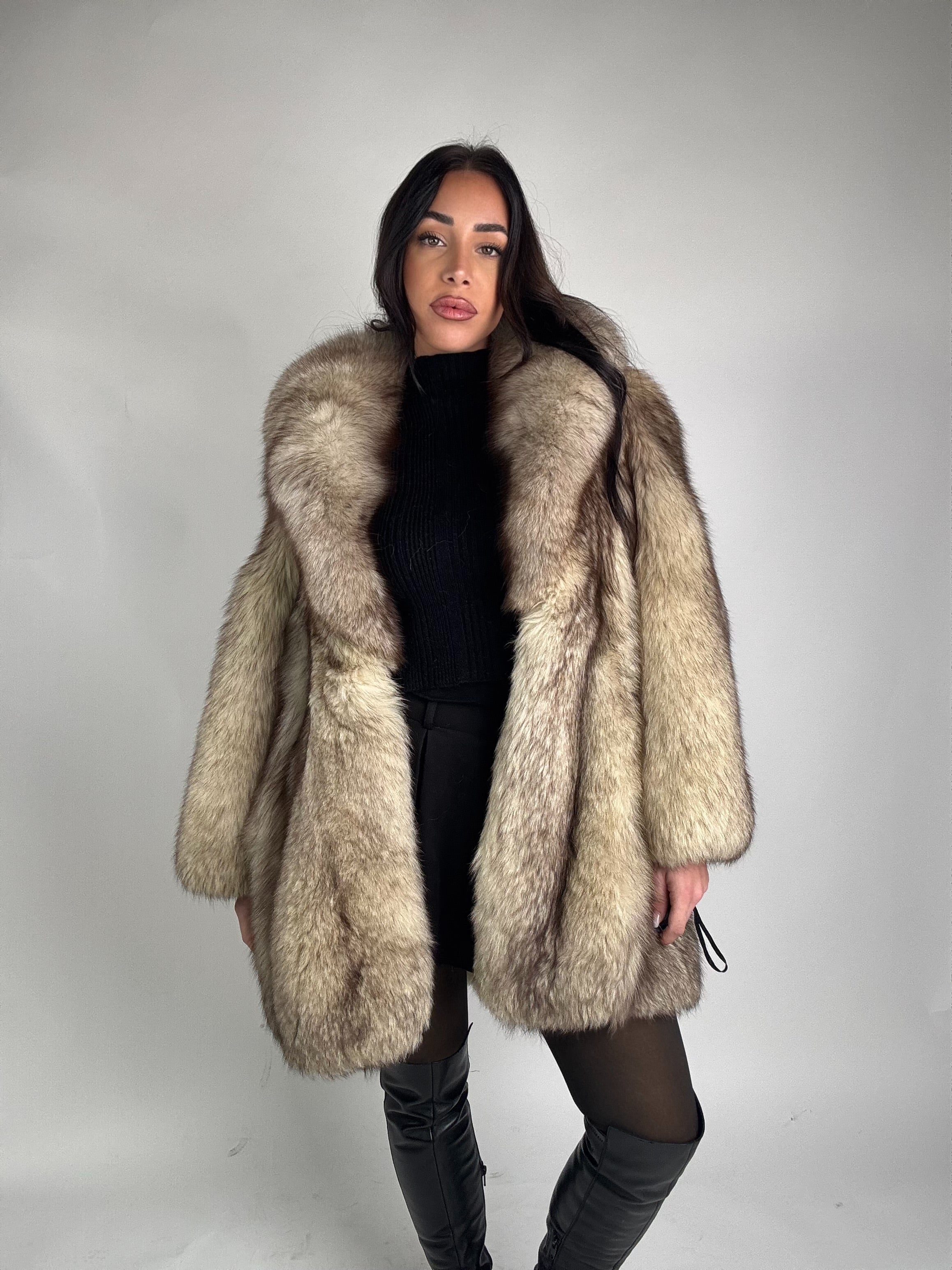 Mink Bomber Jacket