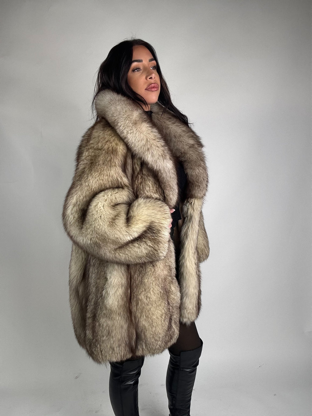 Mink Bomber Jacket
