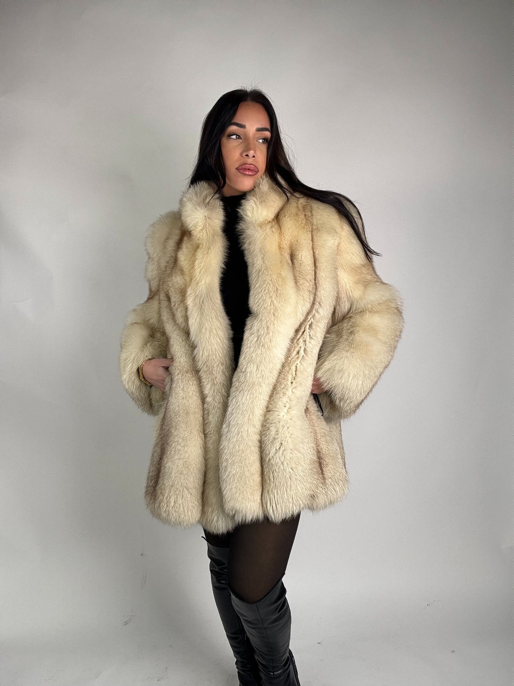 Mink Bomber Jacket