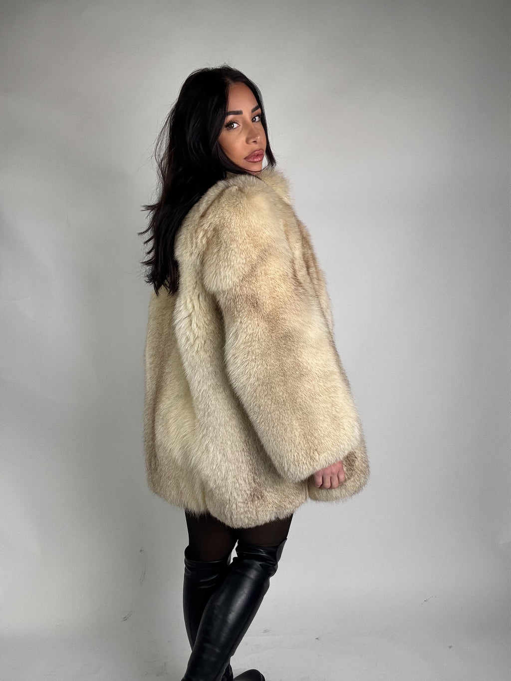 Mink Bomber Jacket