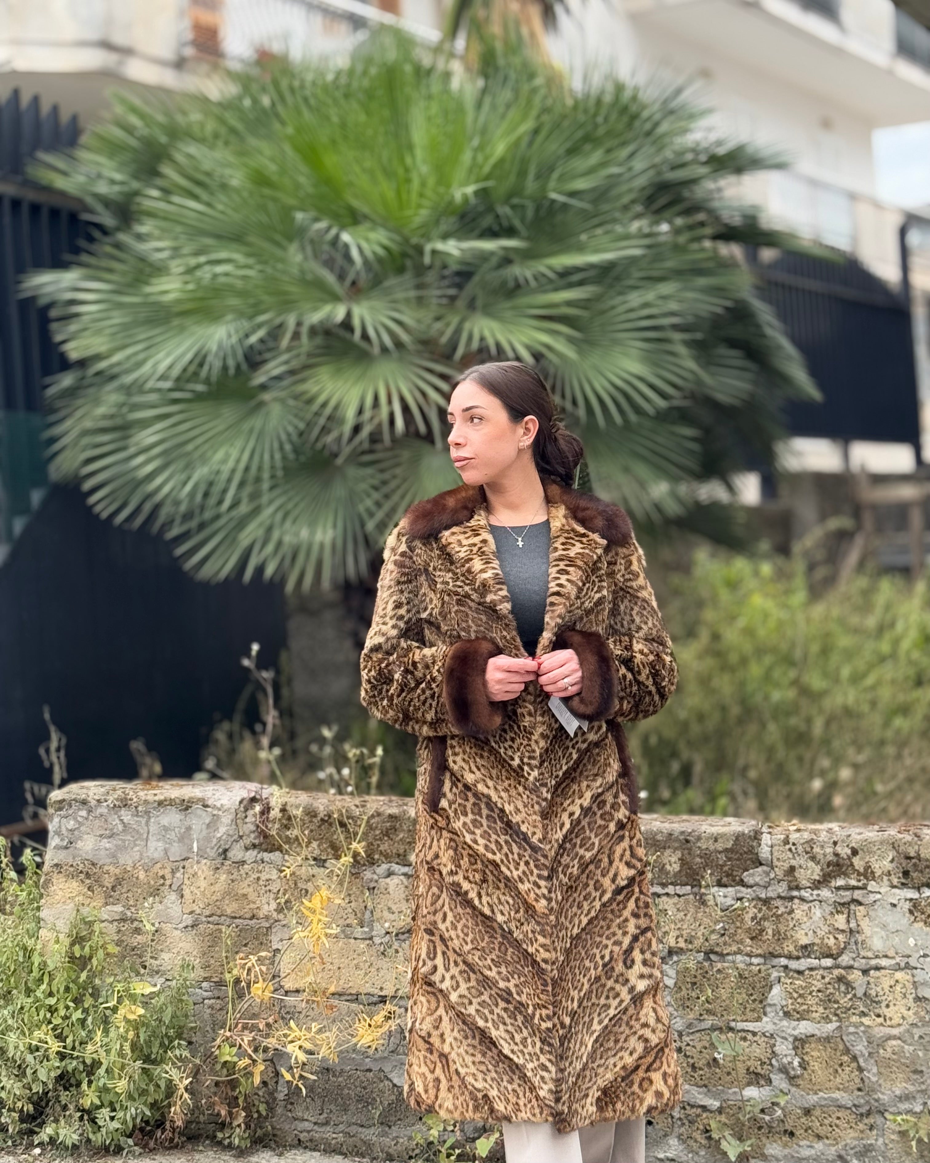 Cappotto in ocelot