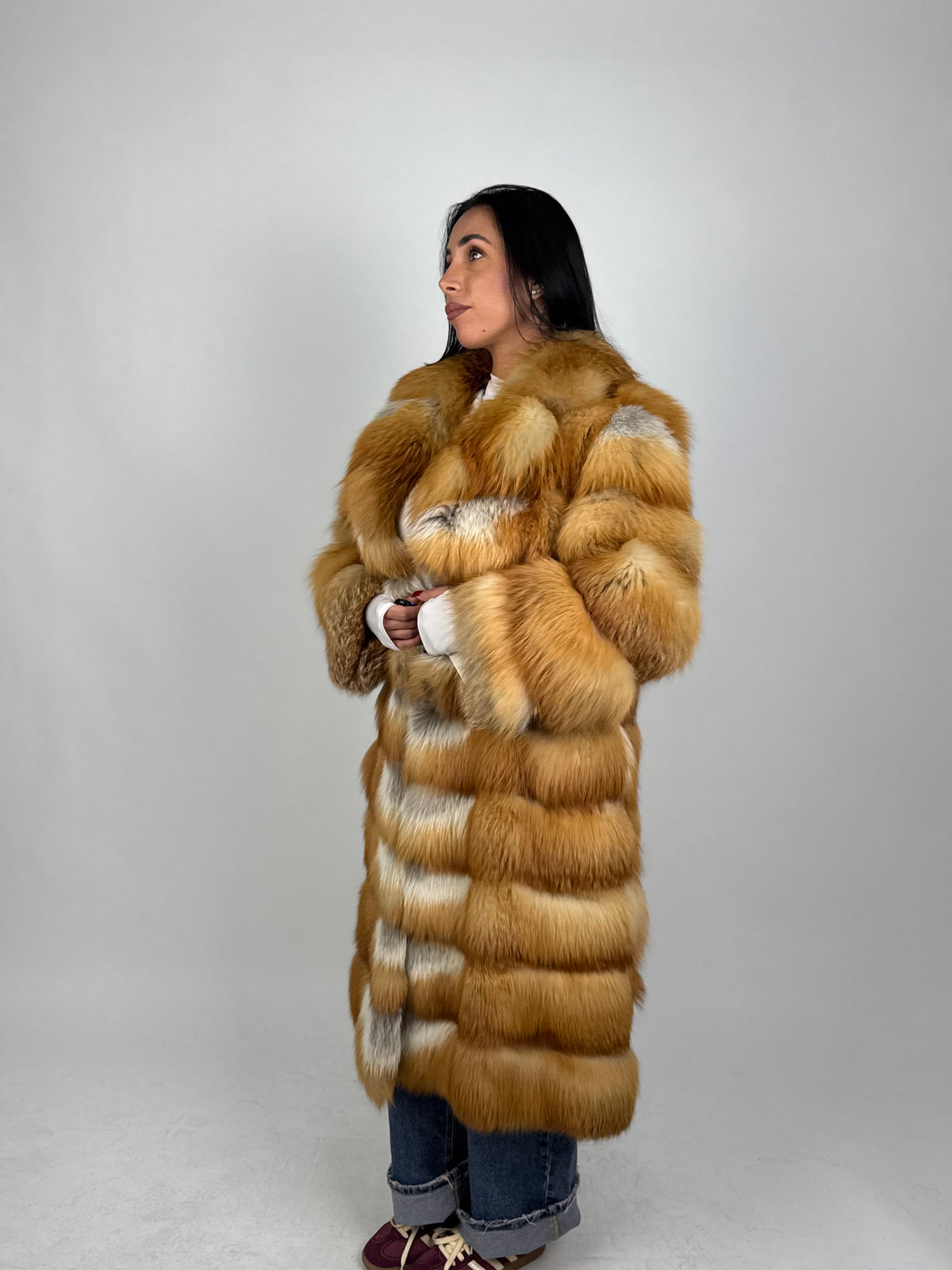 Cappotto in volpe rossa N101