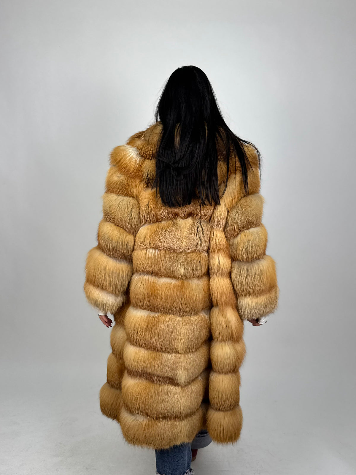 Cappotto in volpe rossa N101