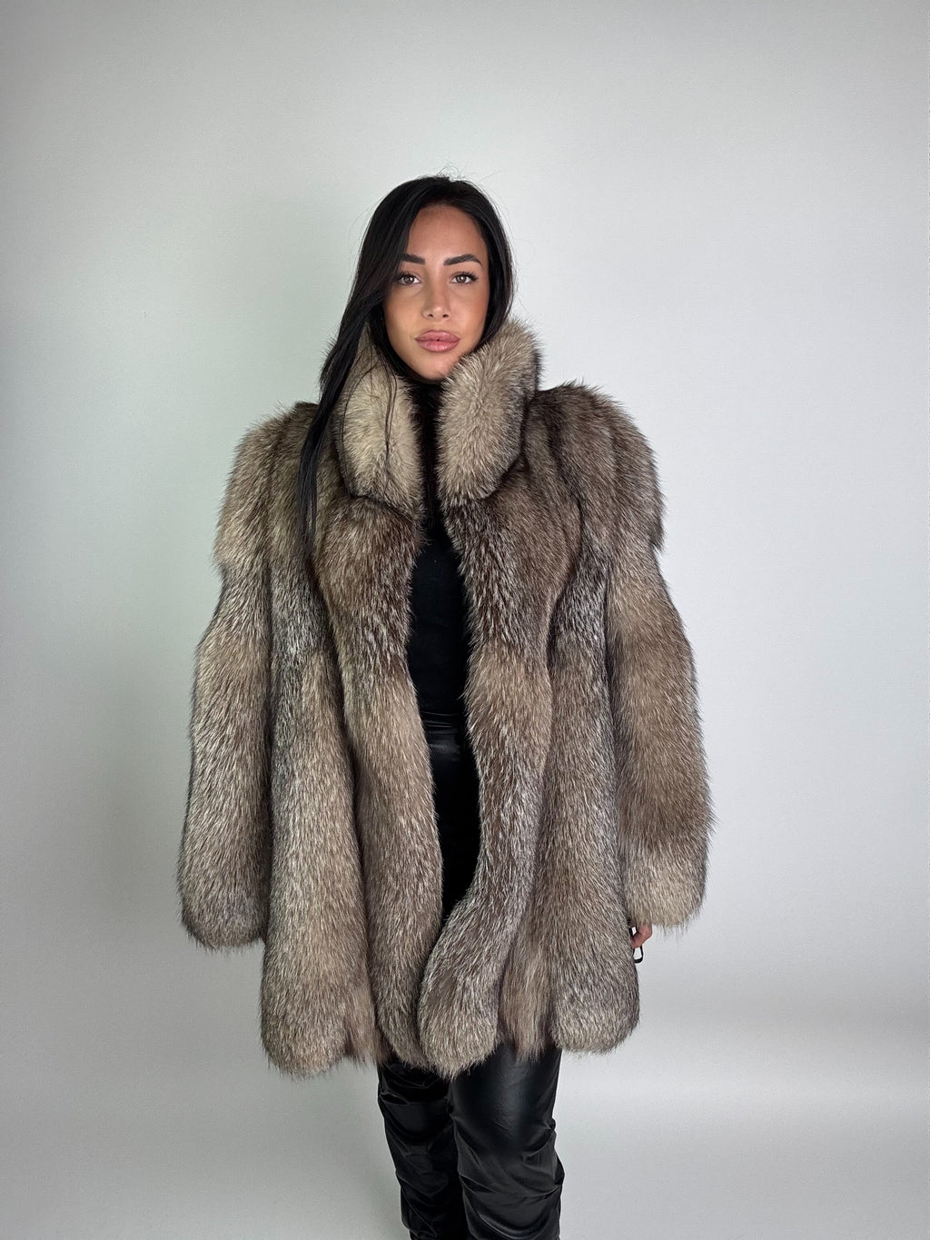 Giacca in volpe frost N957