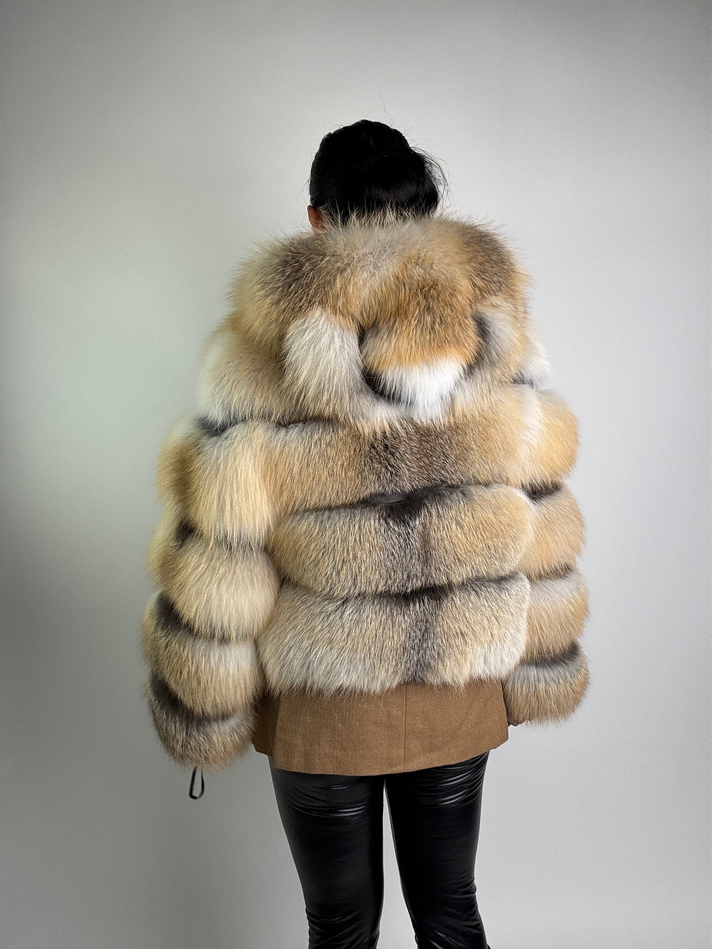 Bomber in volpe golden