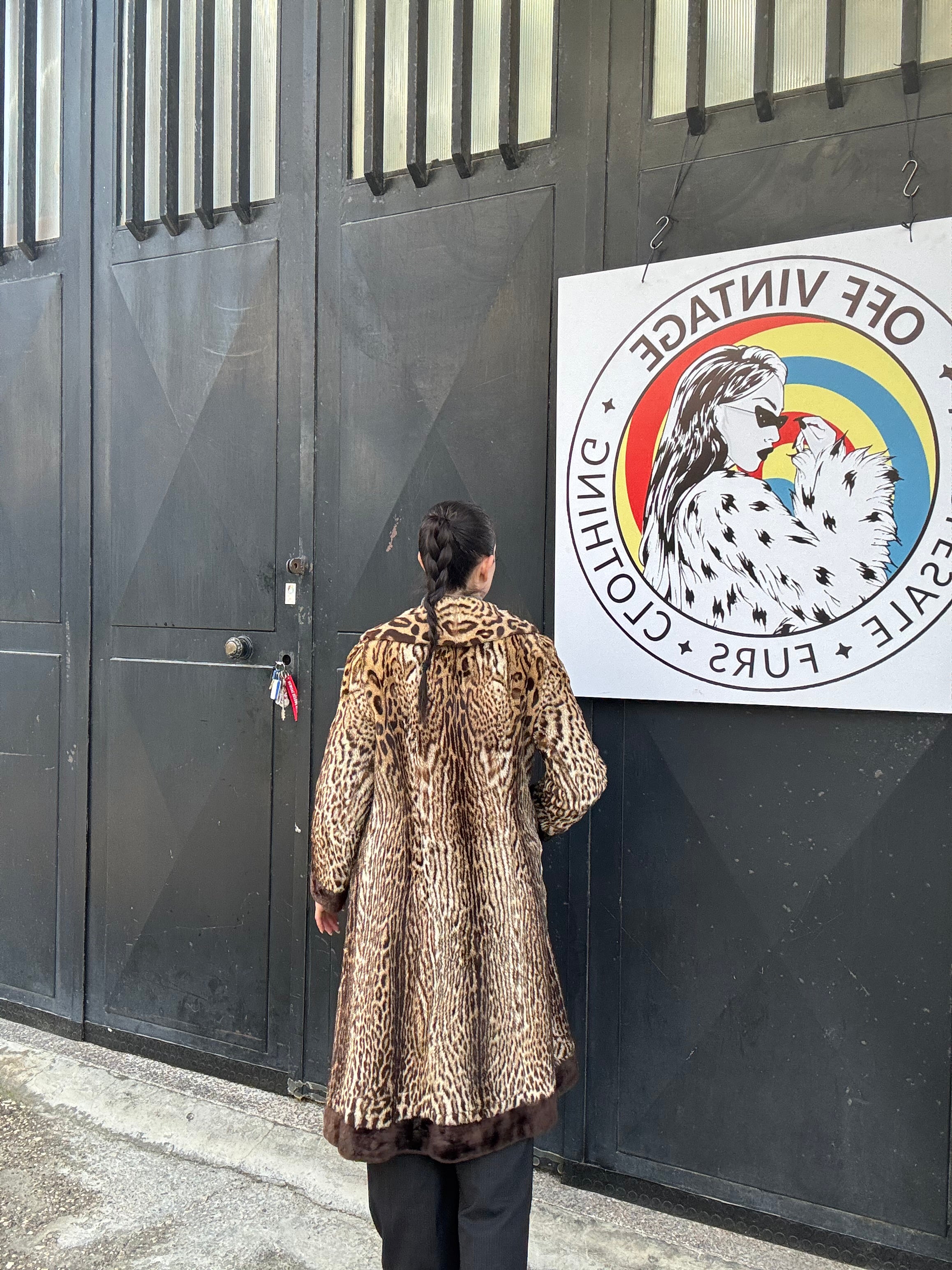 Cappotto in ocelot
