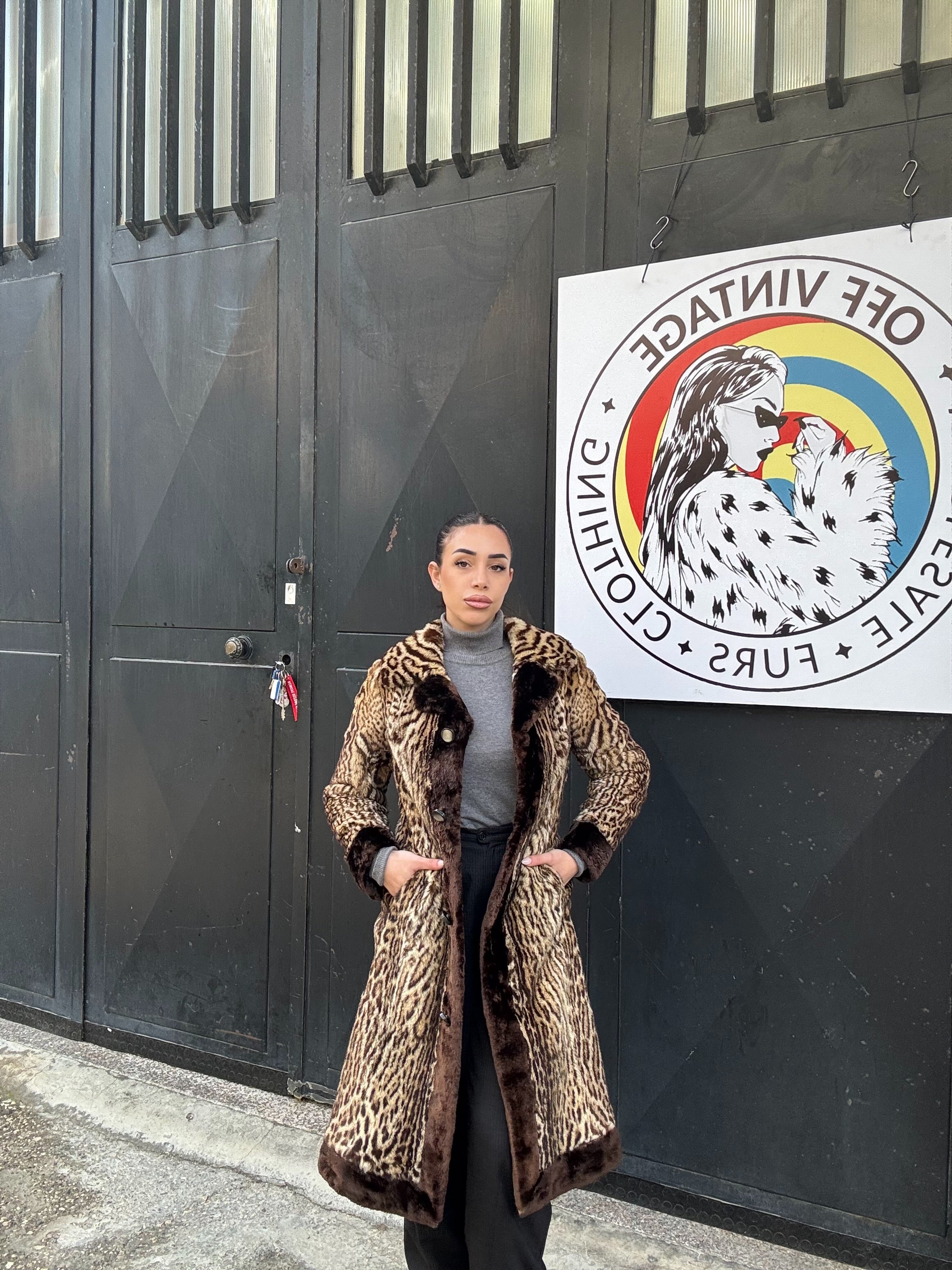 Cappotto in ocelot
