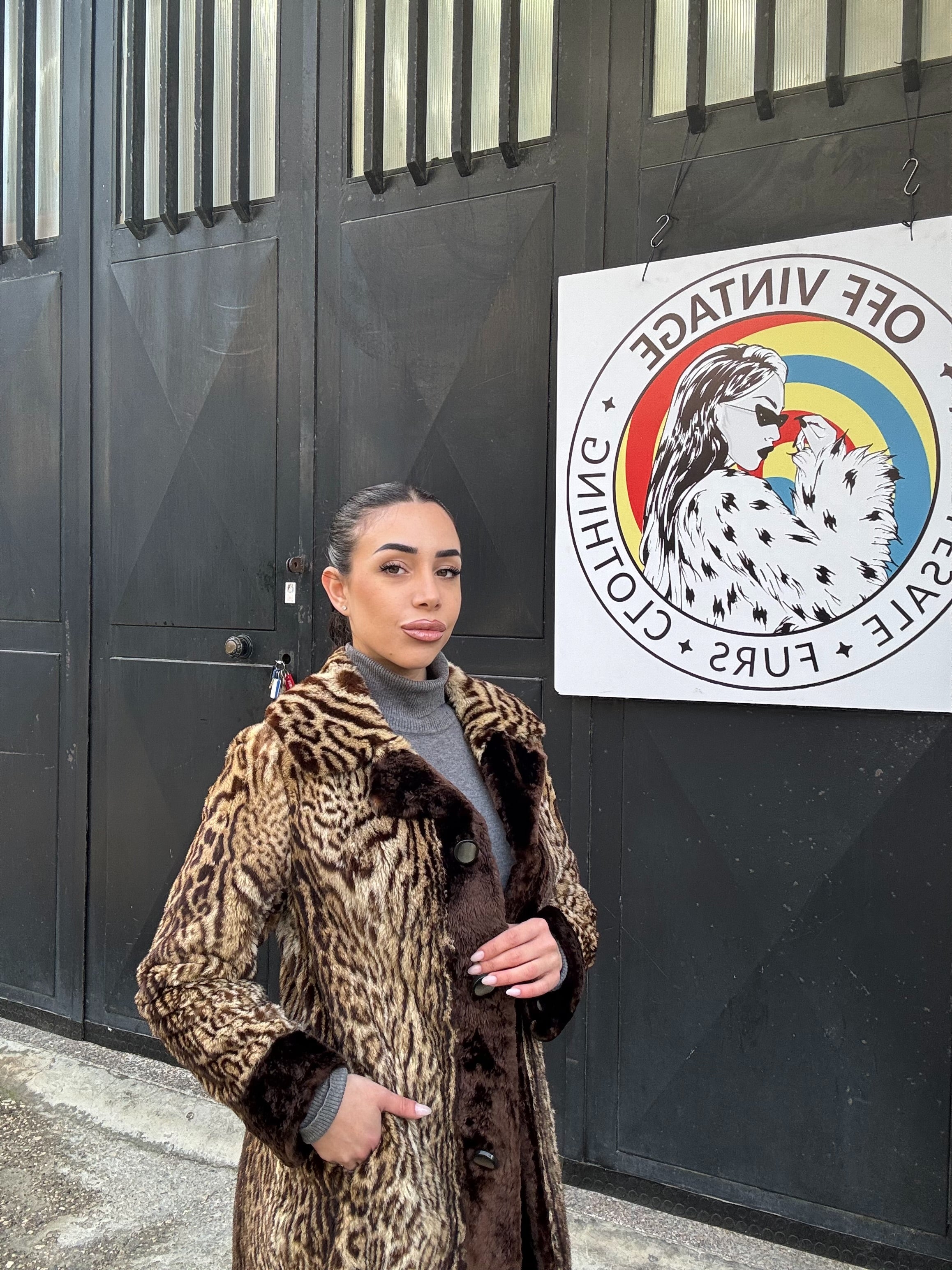 Cappotto in ocelot