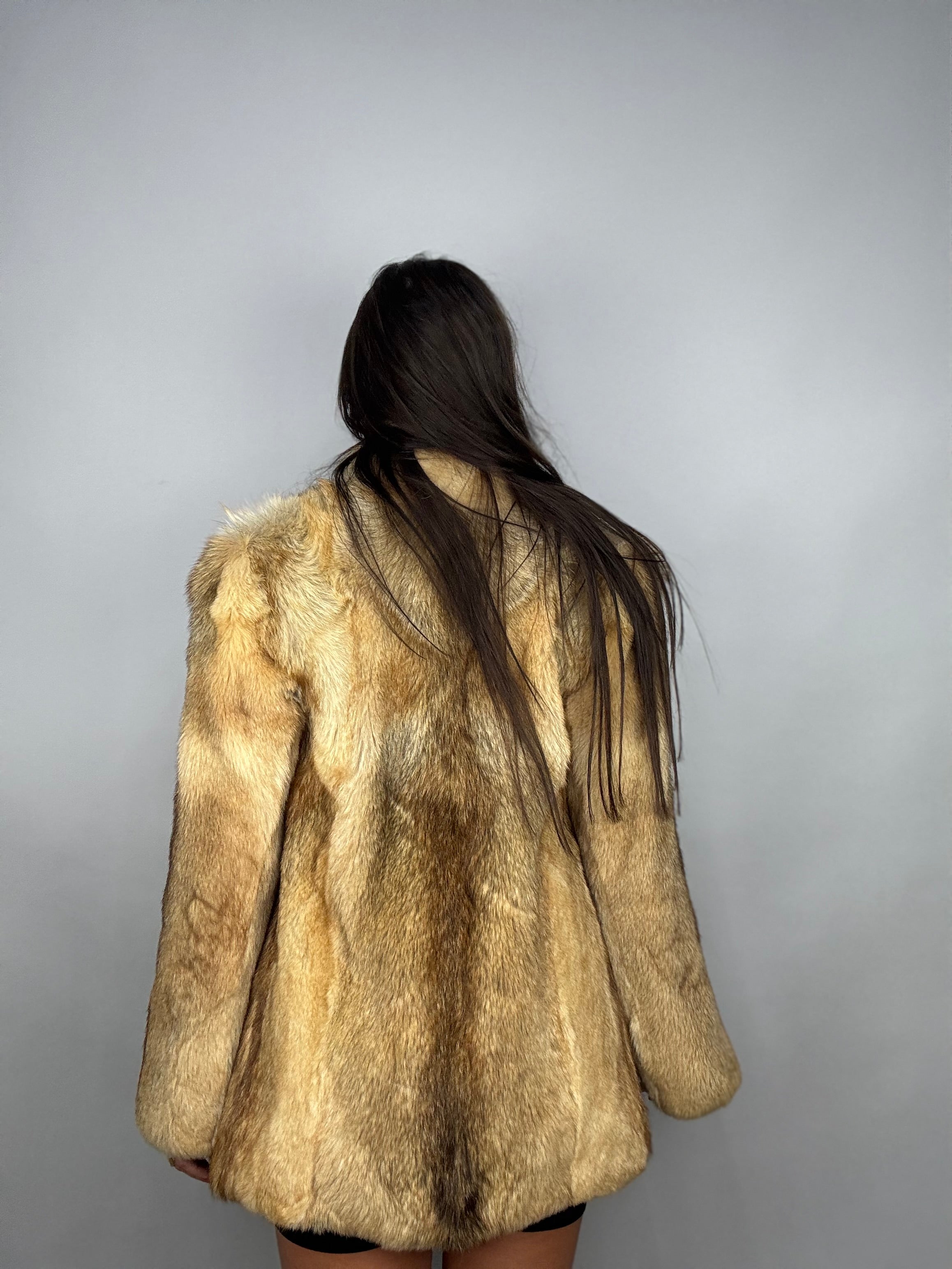 Giacca in volpe rossa