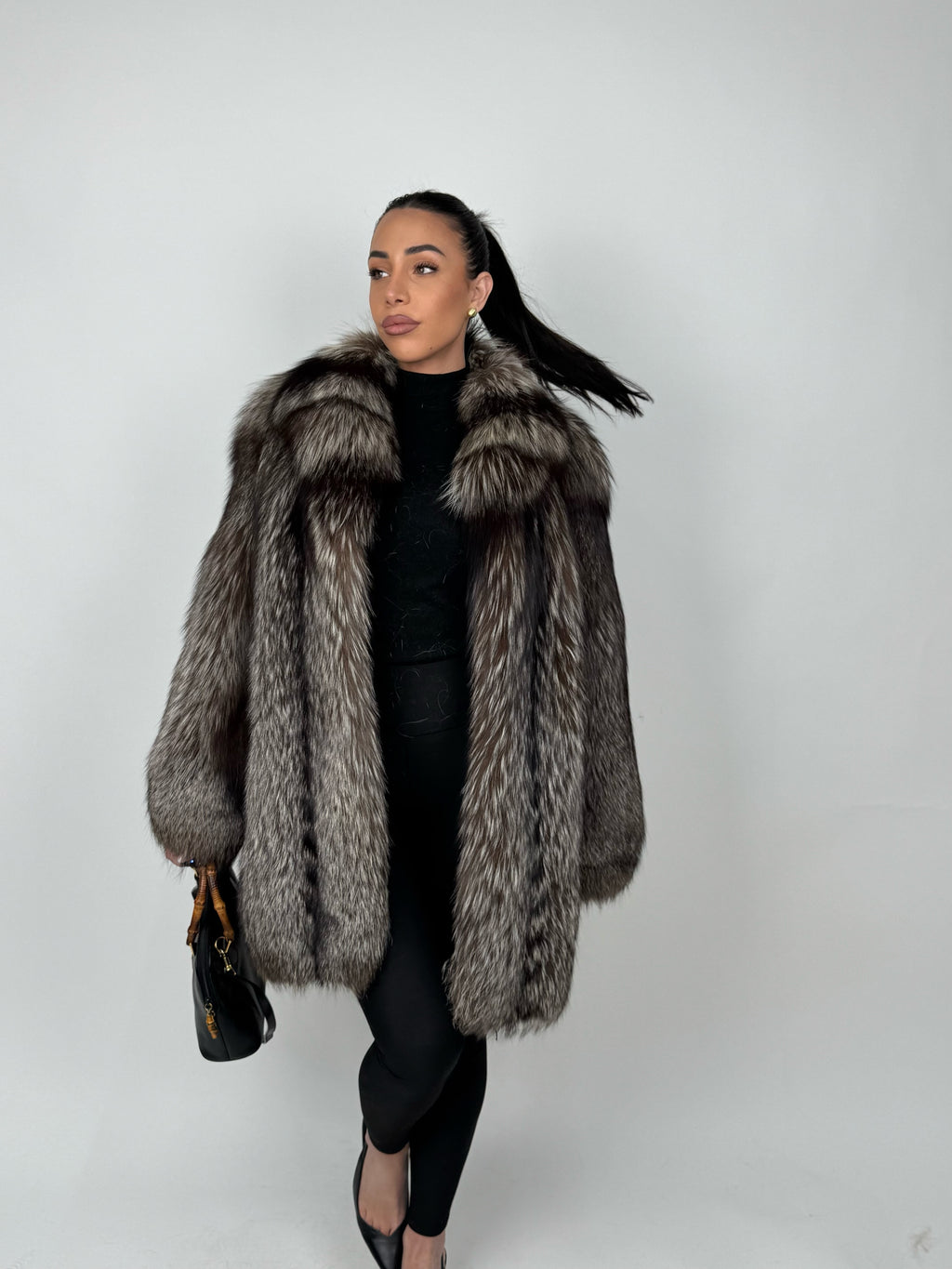 Mink Bomber Jacket