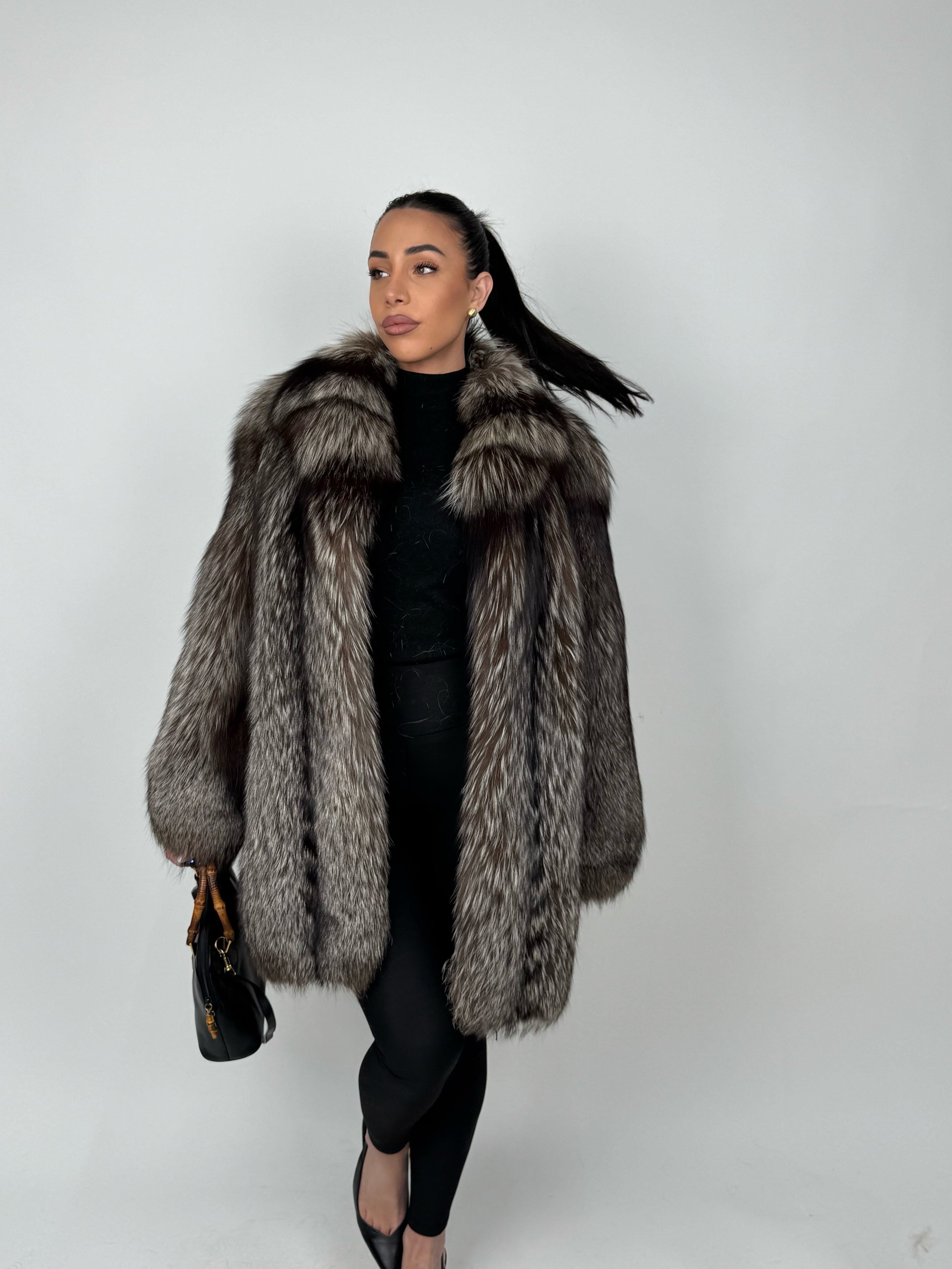Mink Bomber Jacket